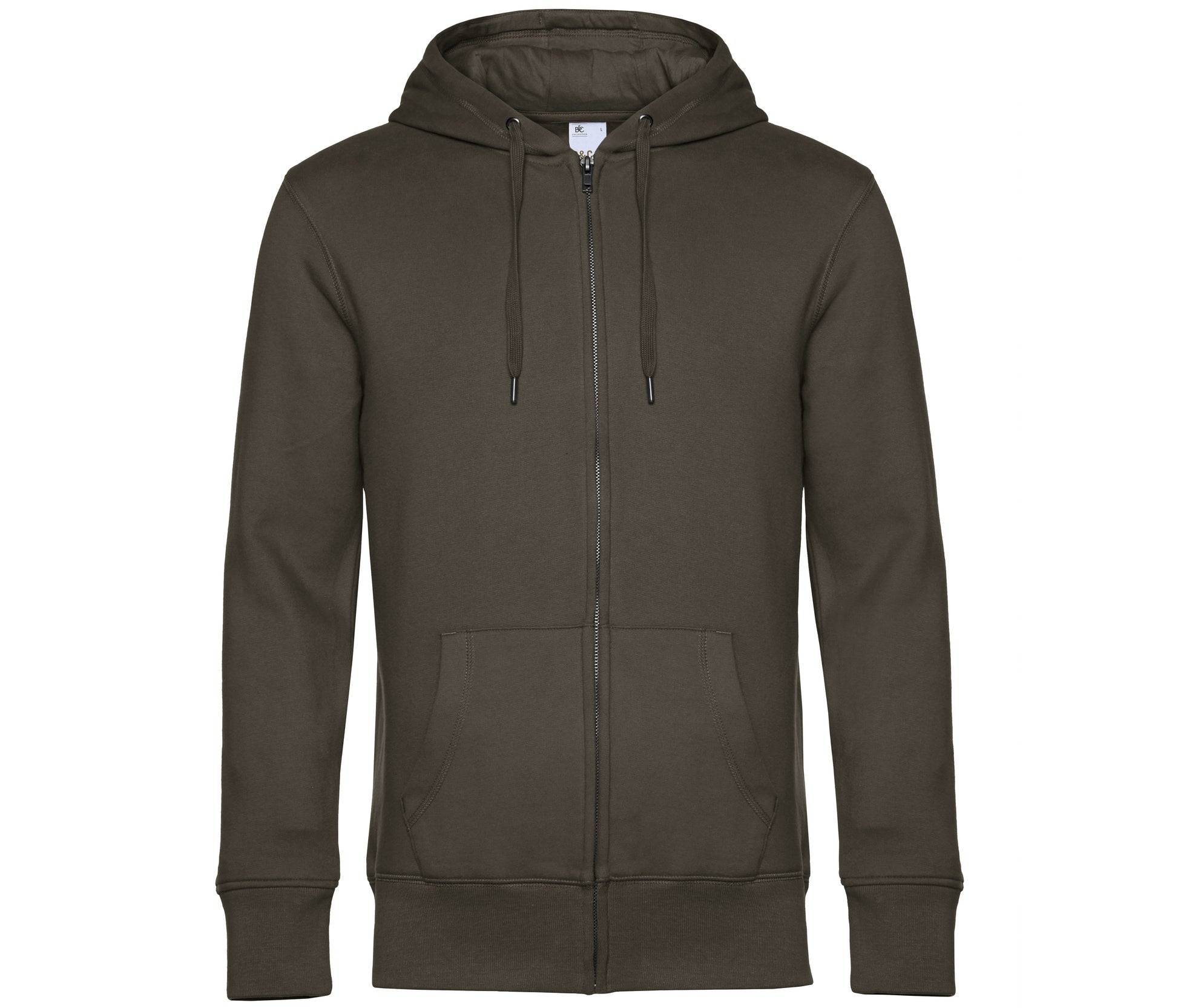 Sweat Capuche Zippé King - Khaki