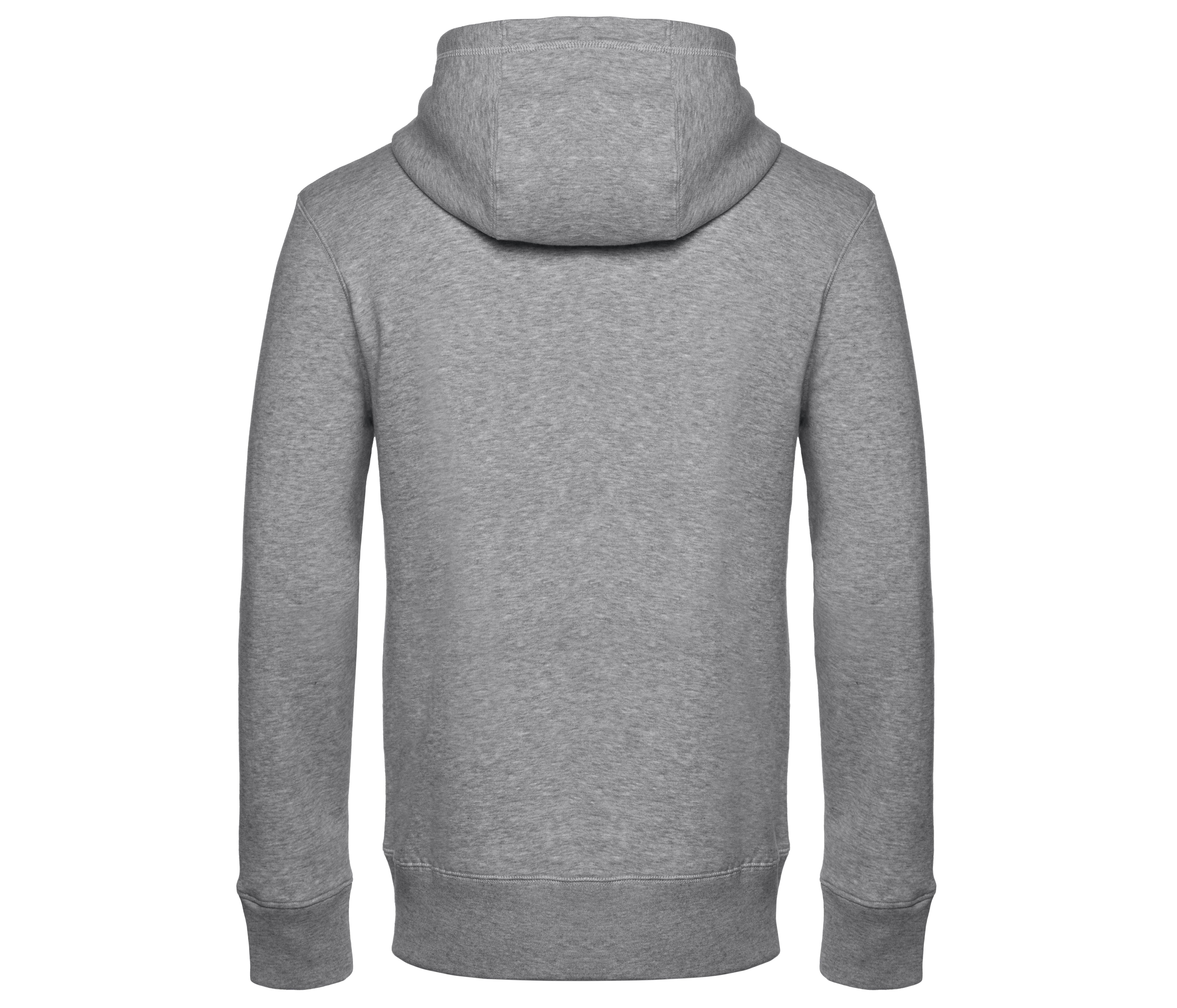 Sweat Capuche Zippé King - Heather Grey