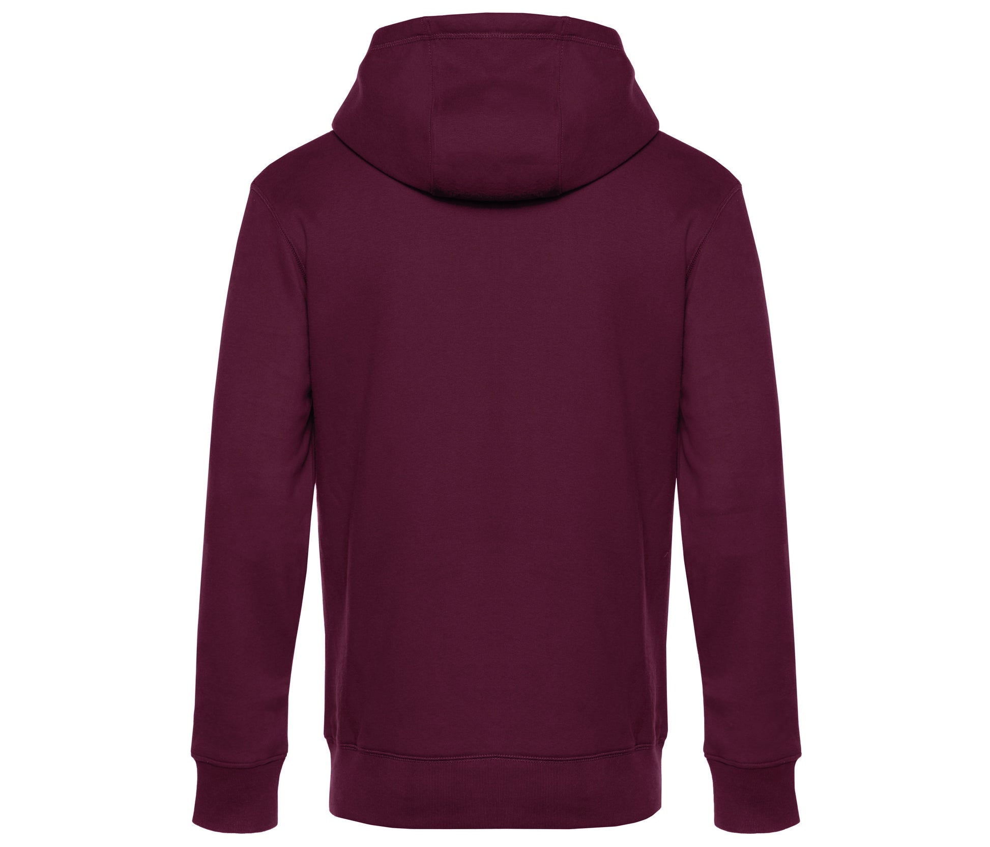 Sweat Capuche Zippé King - Dark Cherry