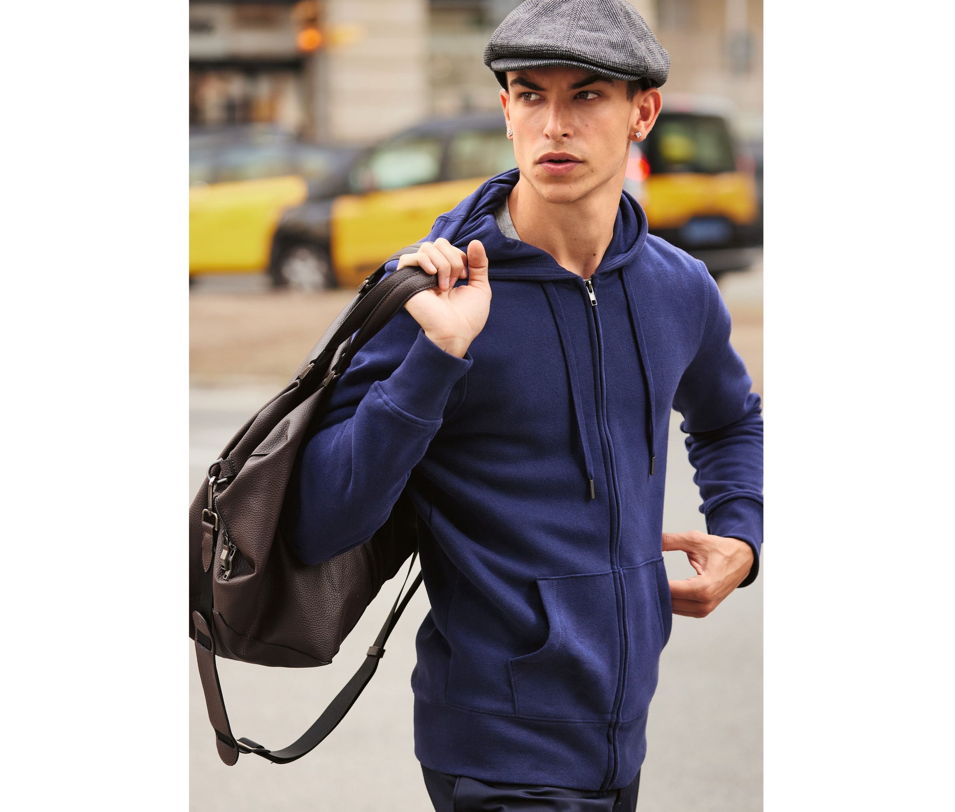 Sweat capuche zippé KING