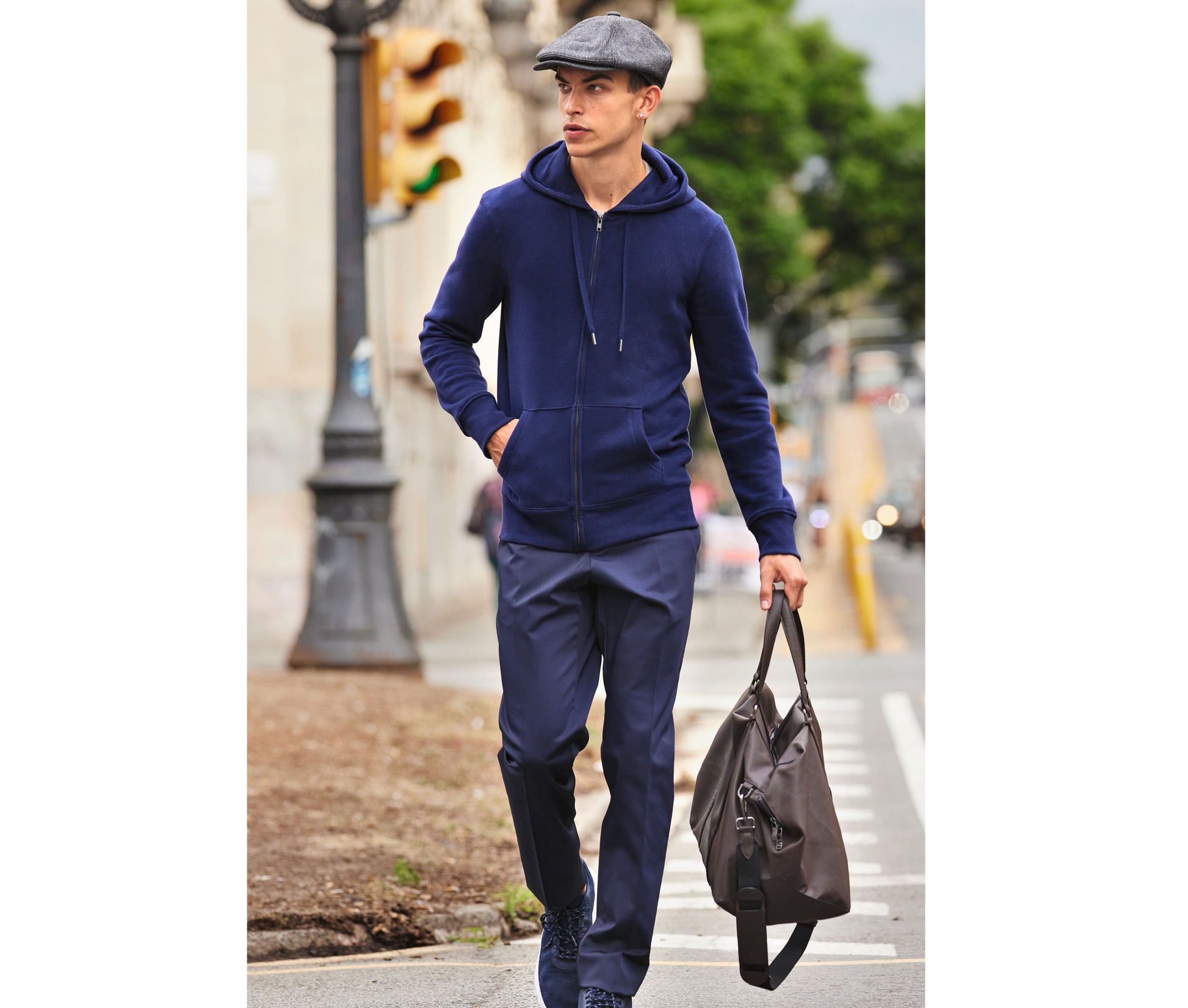 Sweat capuche zippé KING
