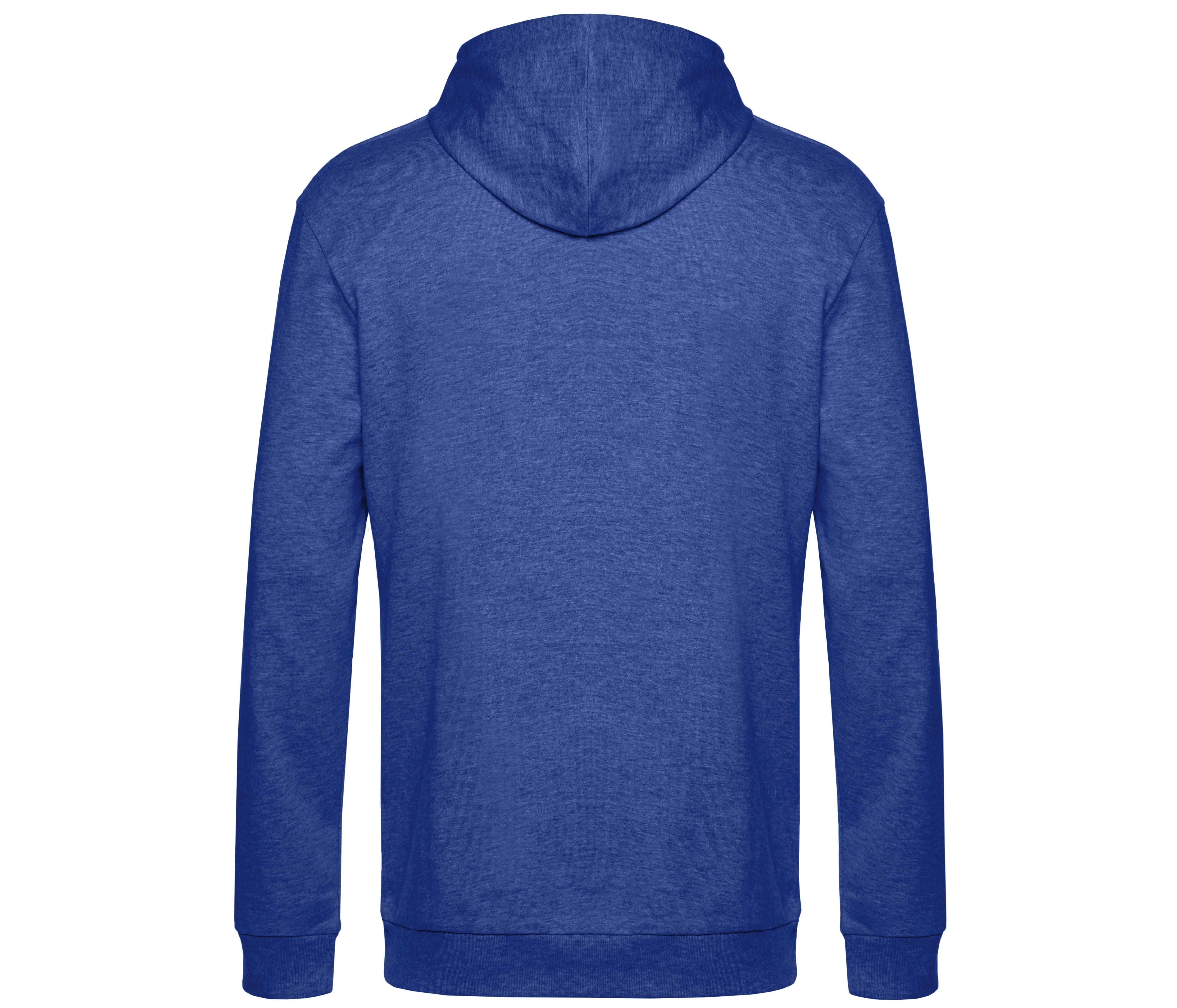 Sweat Capuche # - Heather Royal Blue