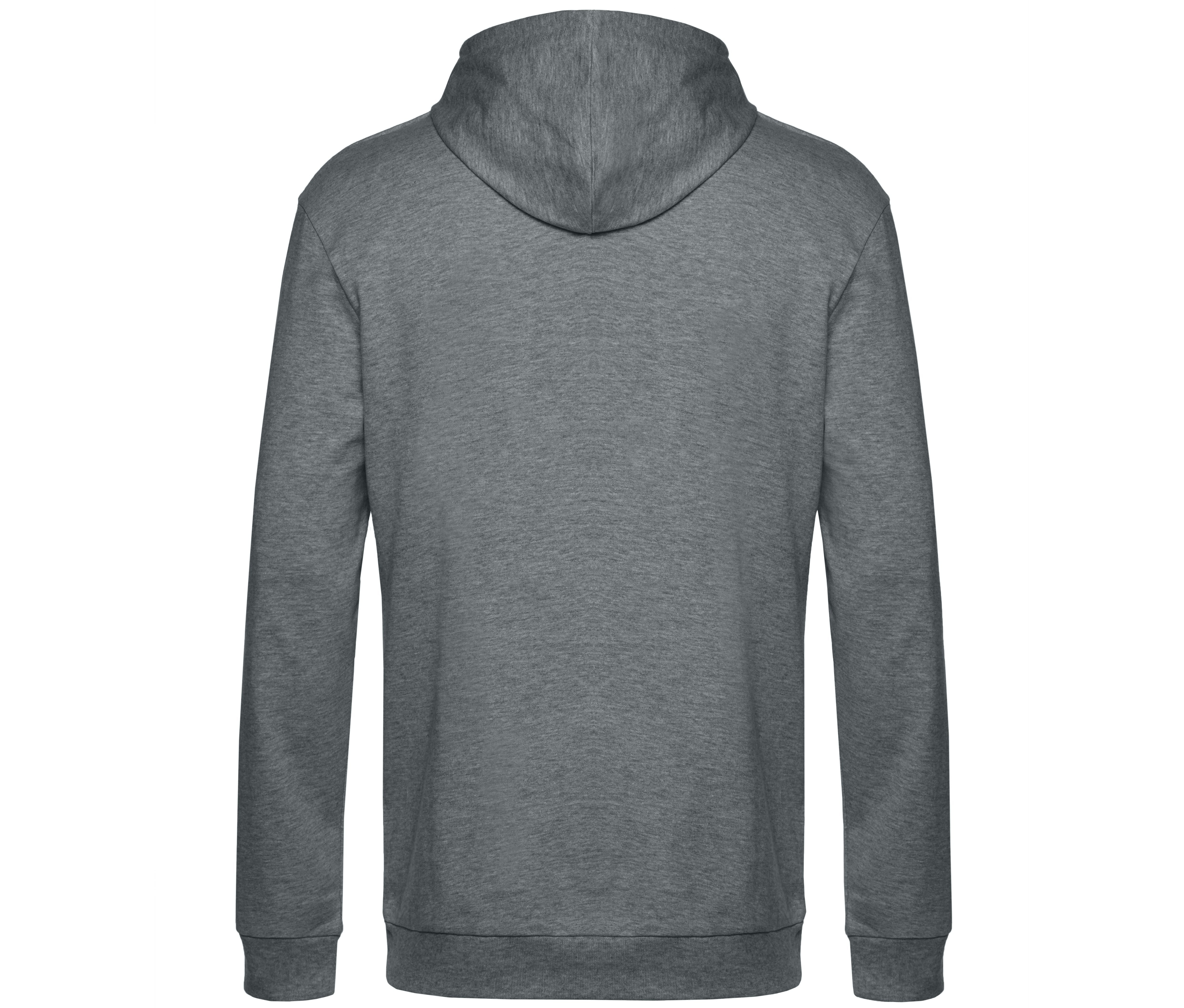 Sweat Capuche # - Heather Mid Grey
