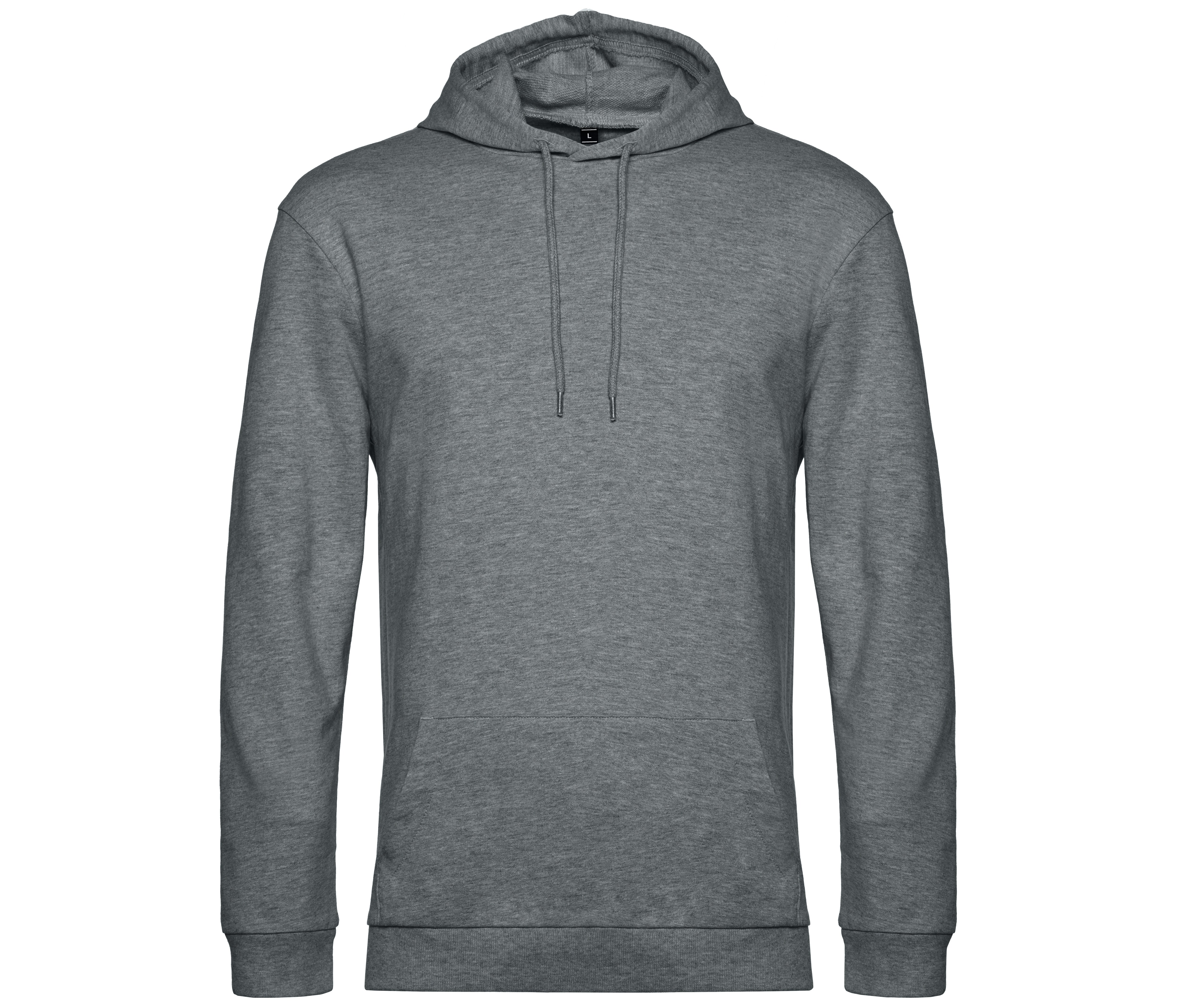 Sweat Capuche # - Heather Mid Grey