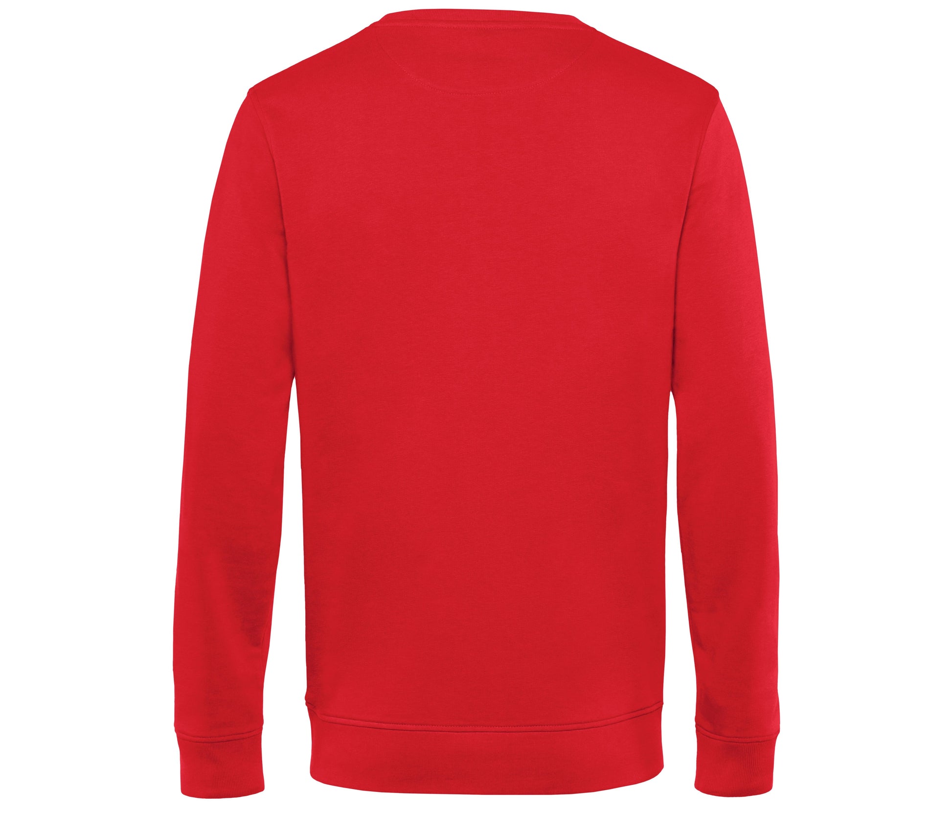 Sweat Col Rond Organique - Red