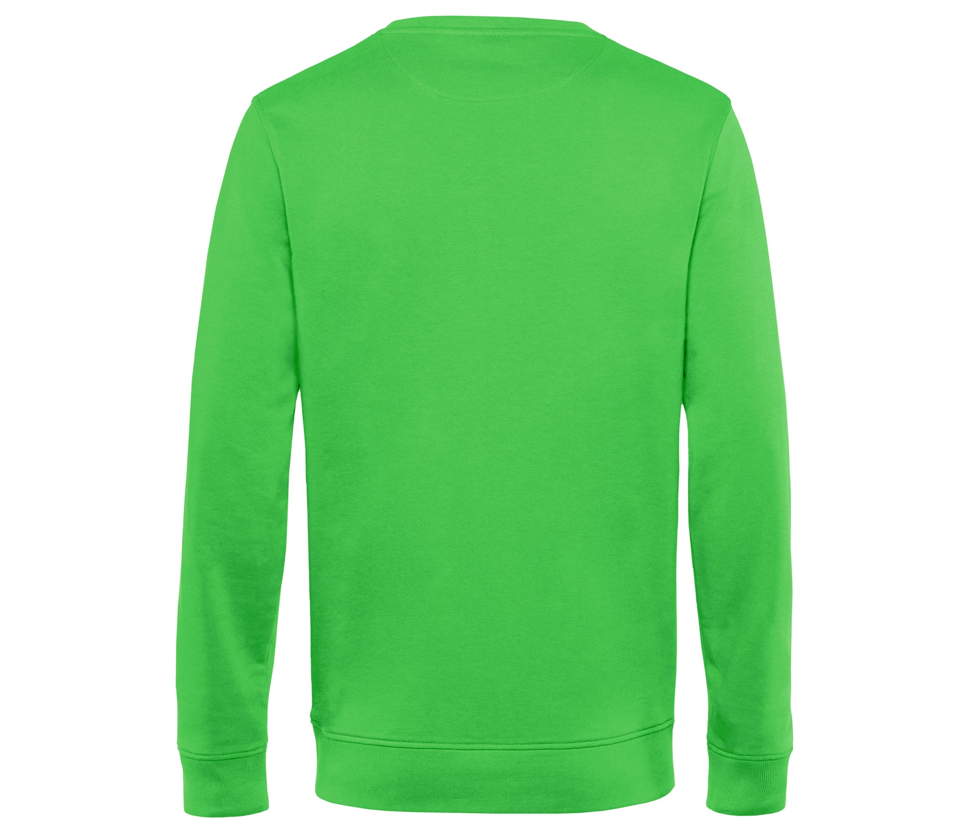Sweat Col Rond Organique - Apple Green