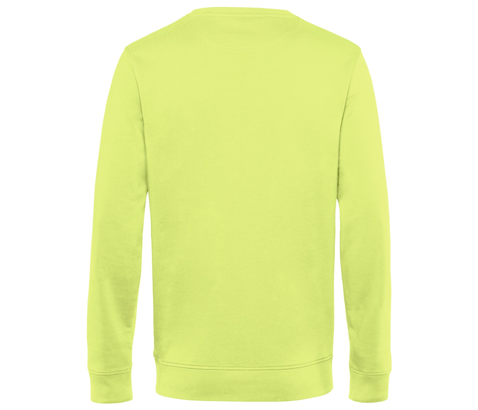 Sweat Col Rond Organique - Lime