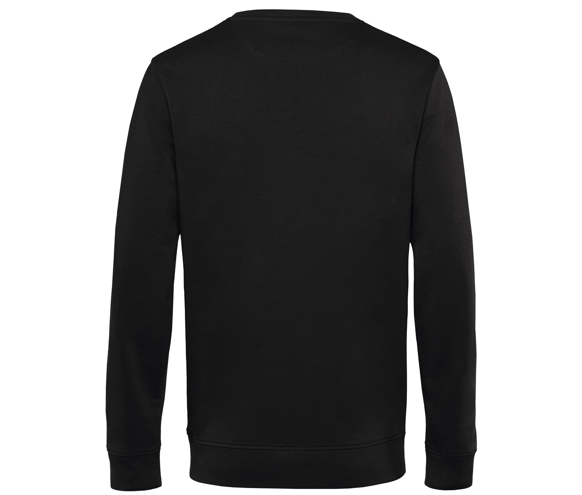 Sweat Col Rond Organique - Black Pure