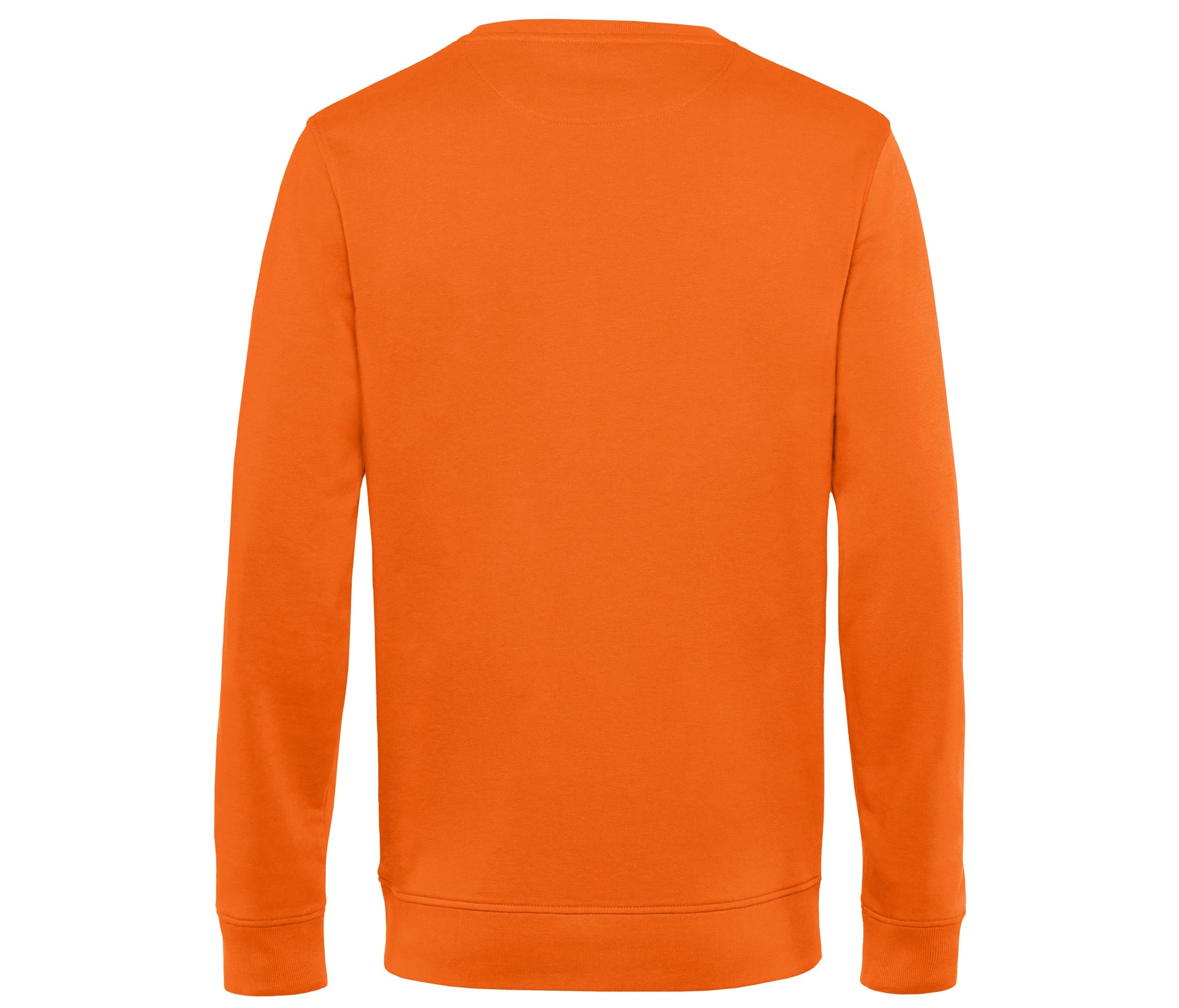 Sweat Col Rond Organique - Pure Orange