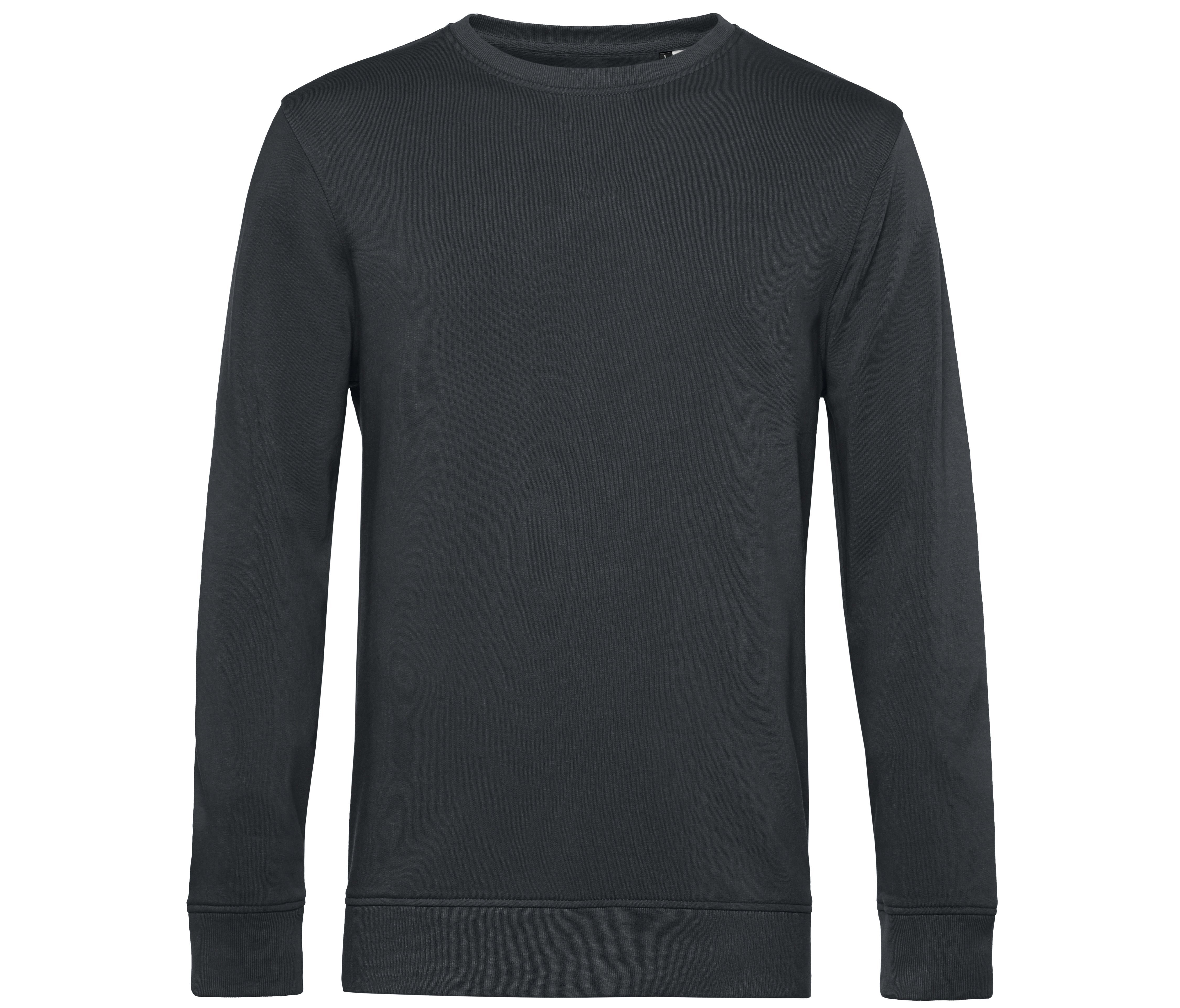Sweat Col Rond Organique - Asphalt