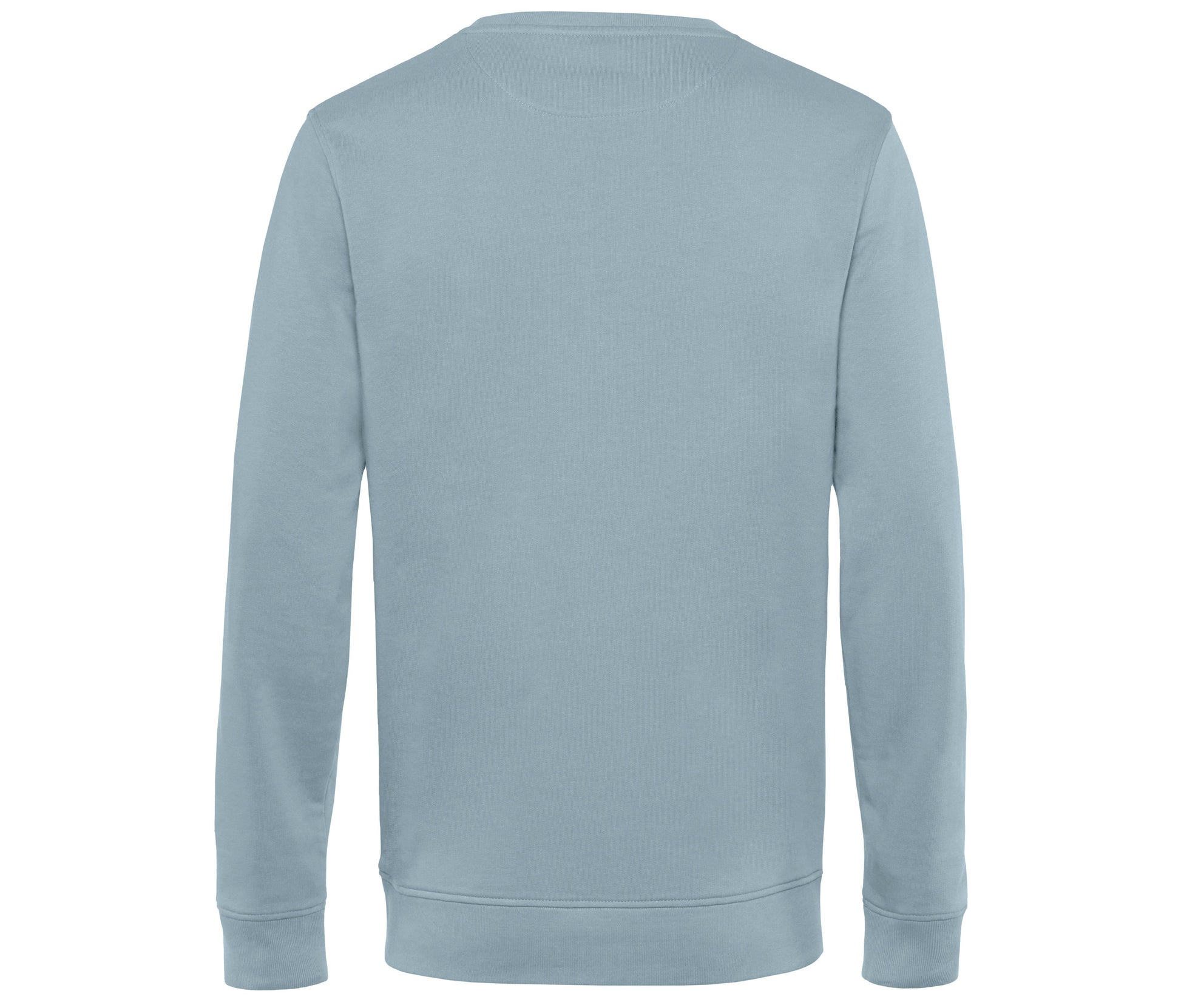 Sweat Col Rond Organique - Blue Fog