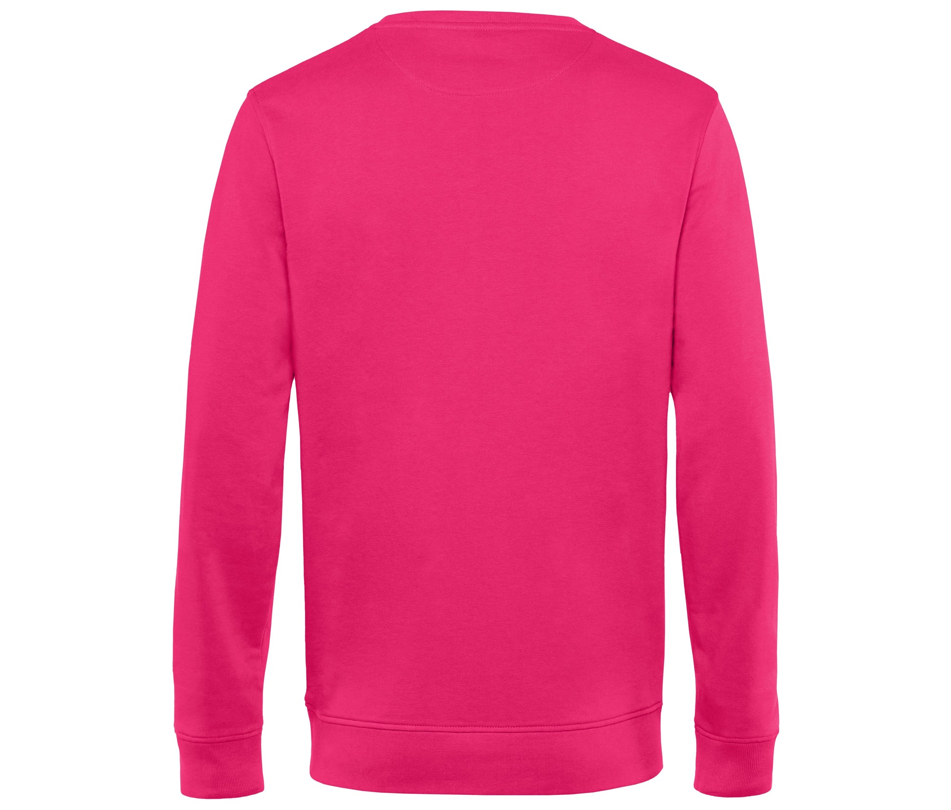 Sweat Col Rond Organique - Magenta Pink