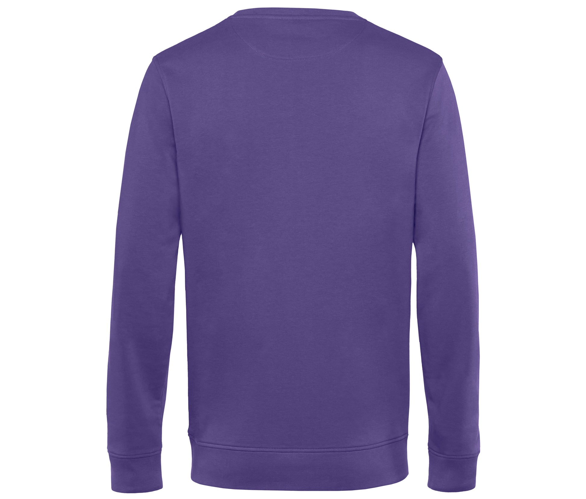 Sweat Col Rond Organique - Radiant Purple