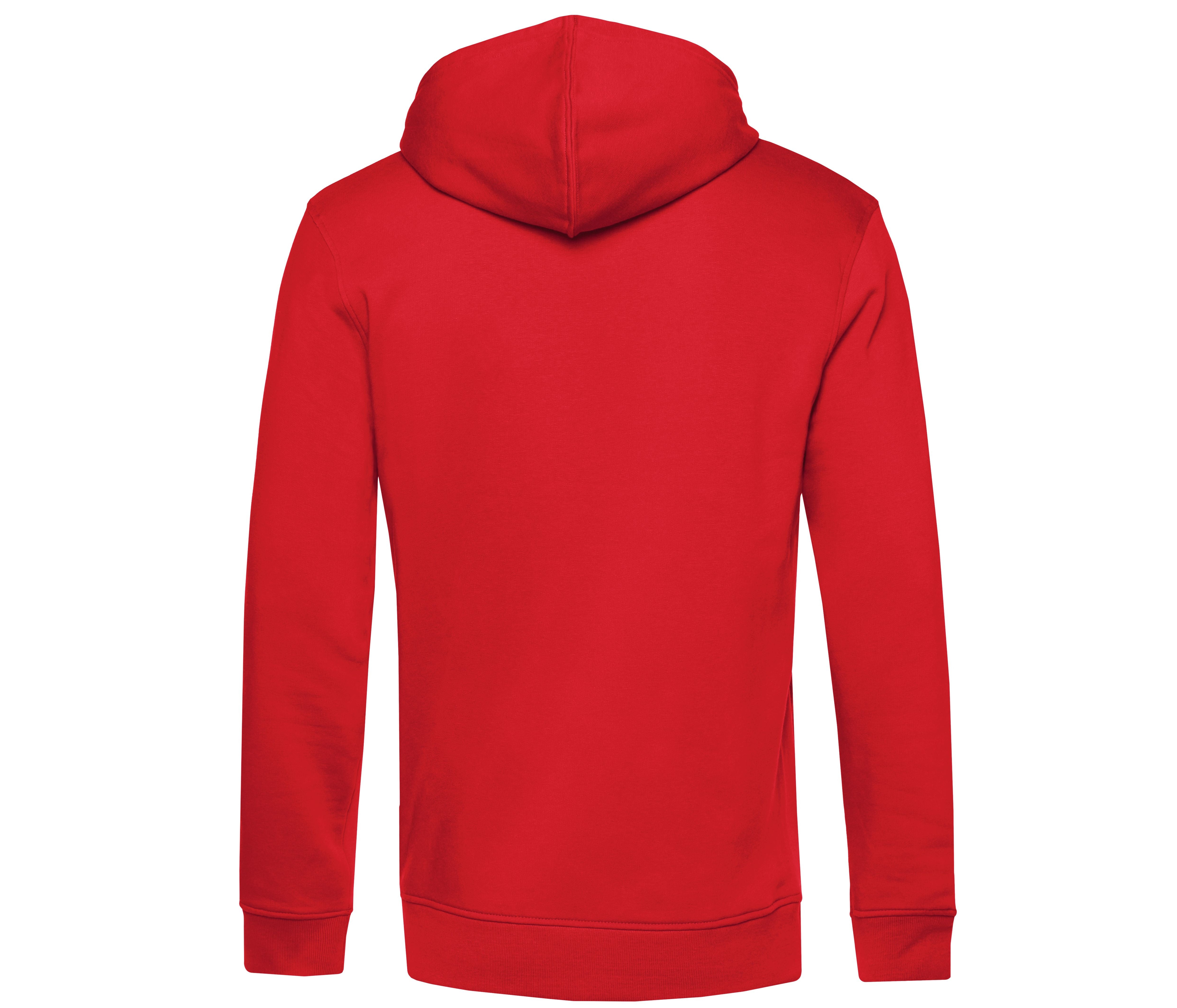 Sweat Capuche Écoresponsable - Red