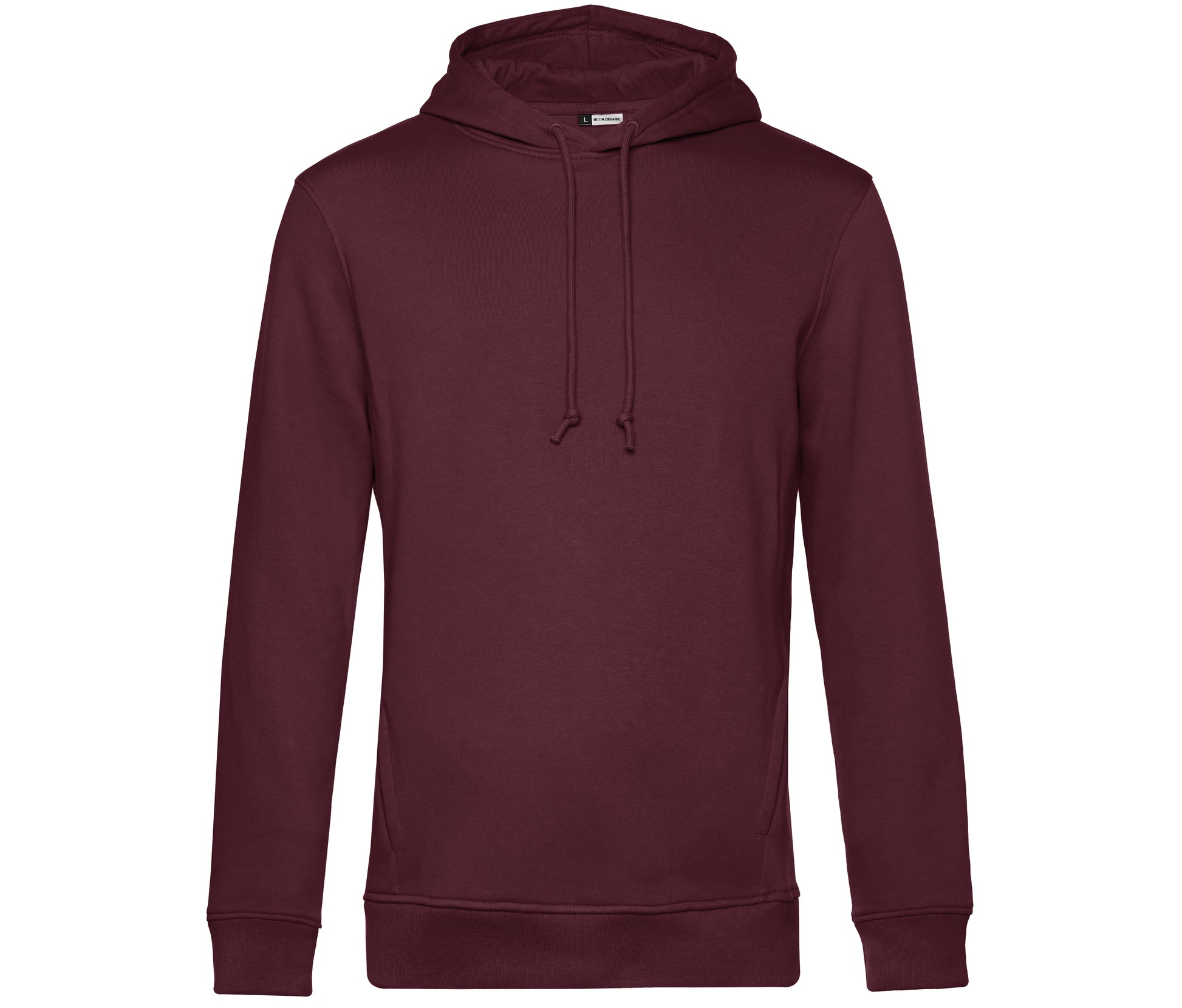 Sweat Capuche Écoresponsable - Burgundy