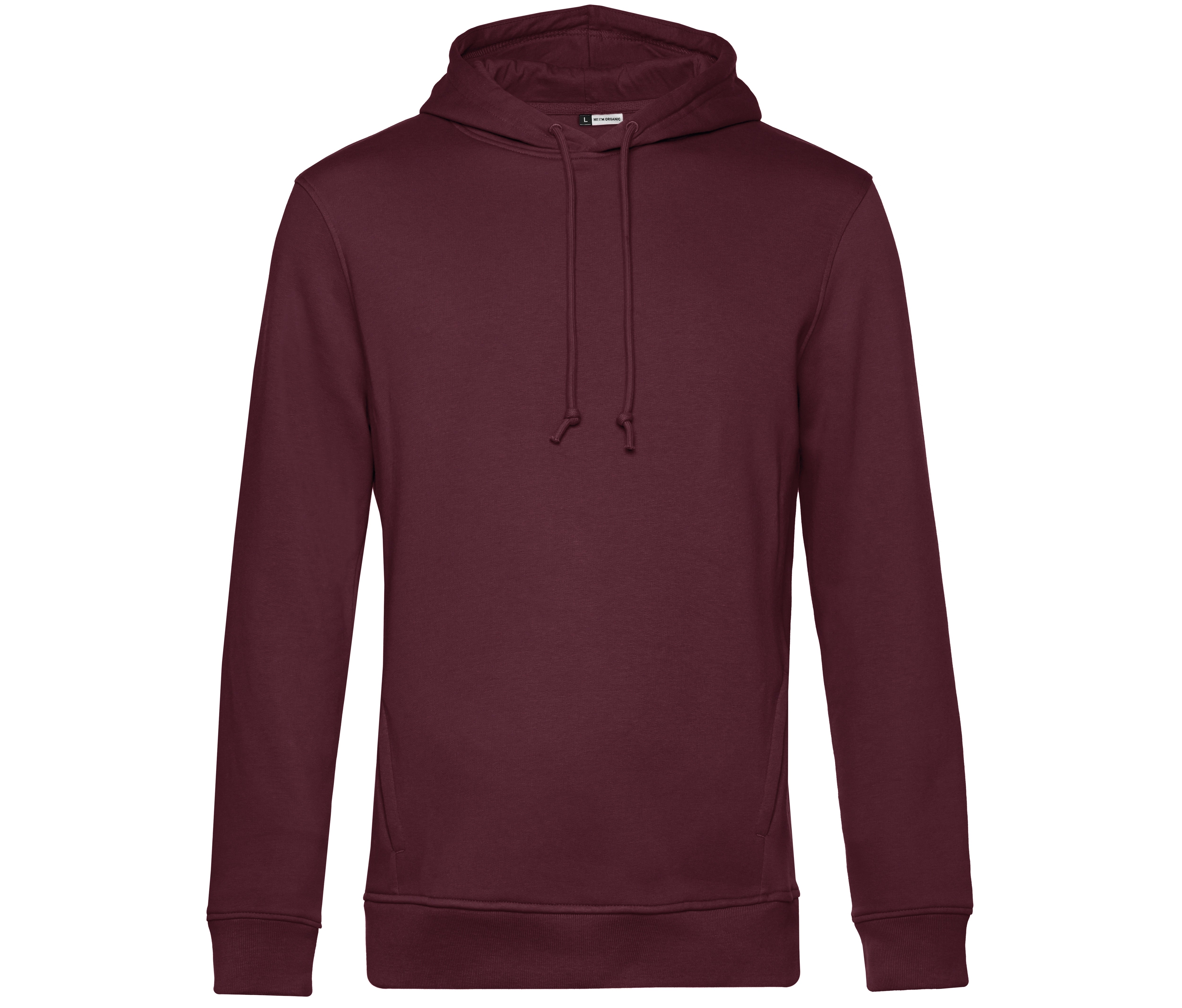 Sweat Capuche Écoresponsable - Burgundy