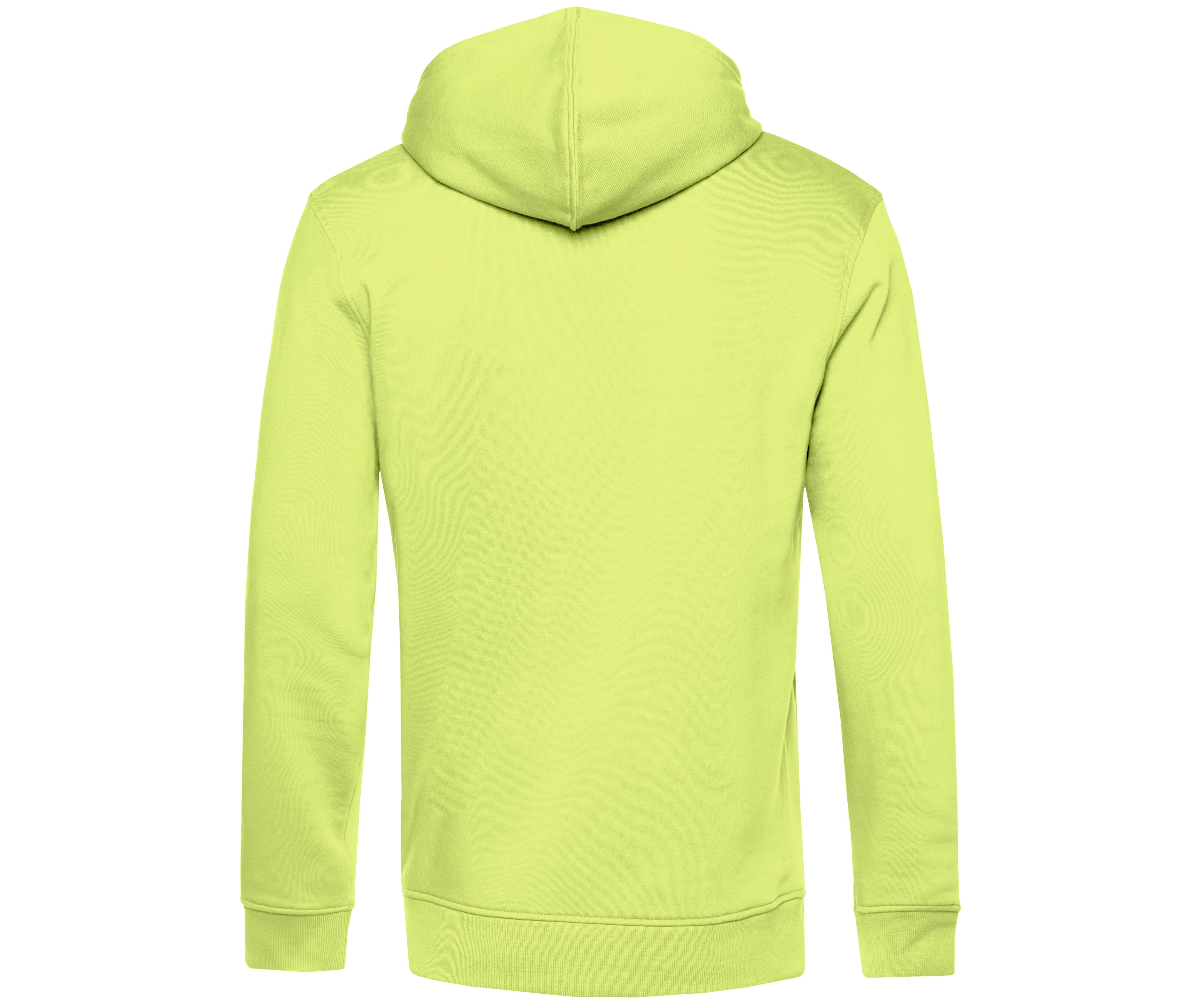 Sweat Capuche Écoresponsable - Lime