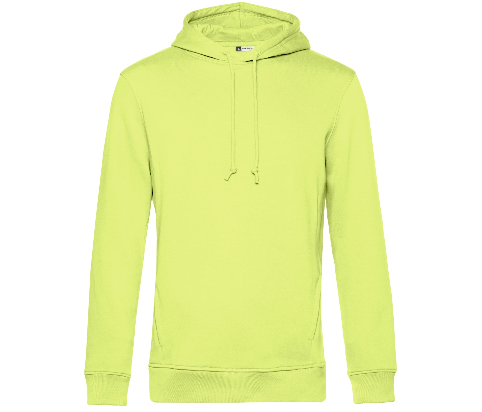 Sweat Capuche Écoresponsable - Lime