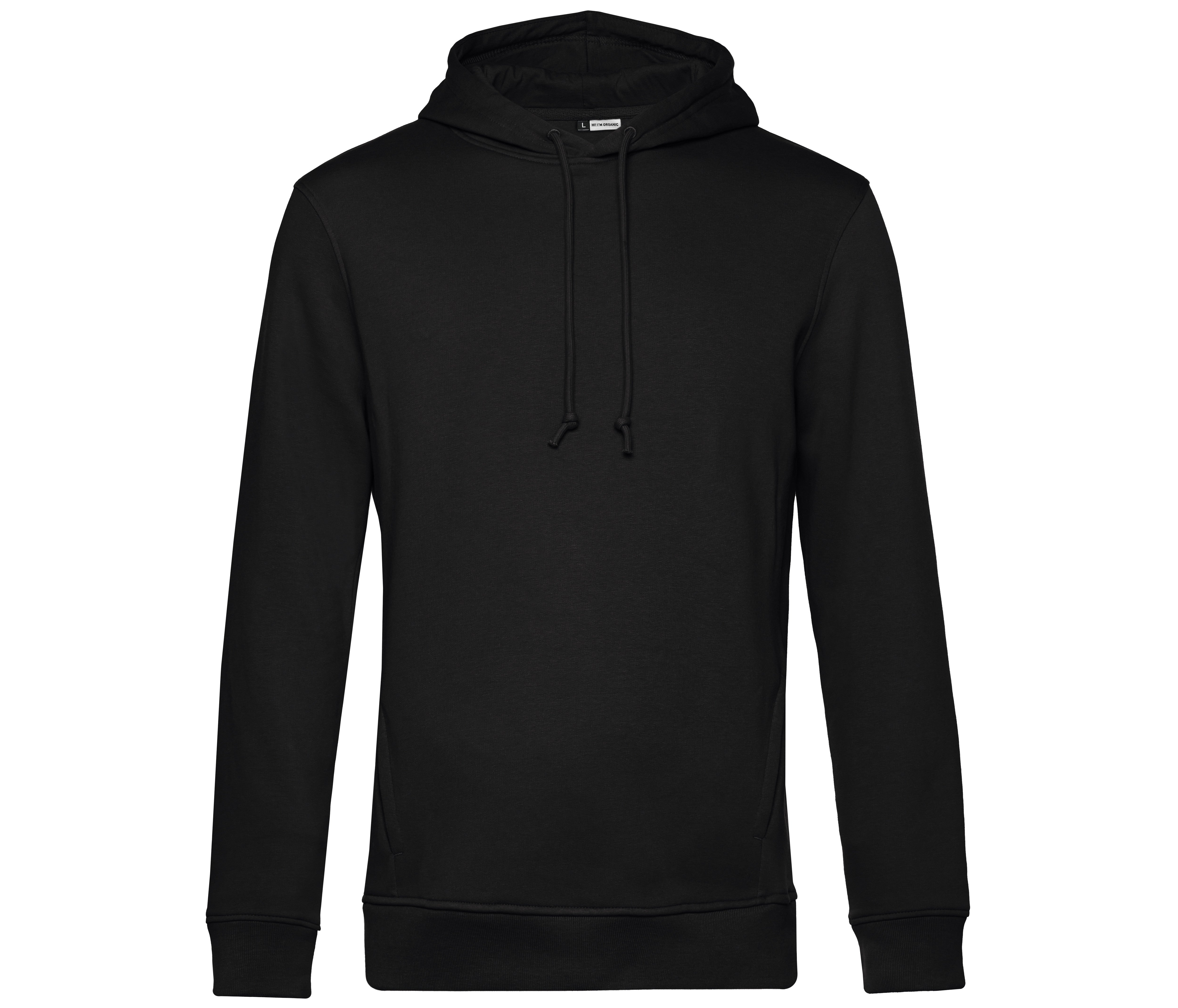 Sweat Capuche Écoresponsable - Black Pure