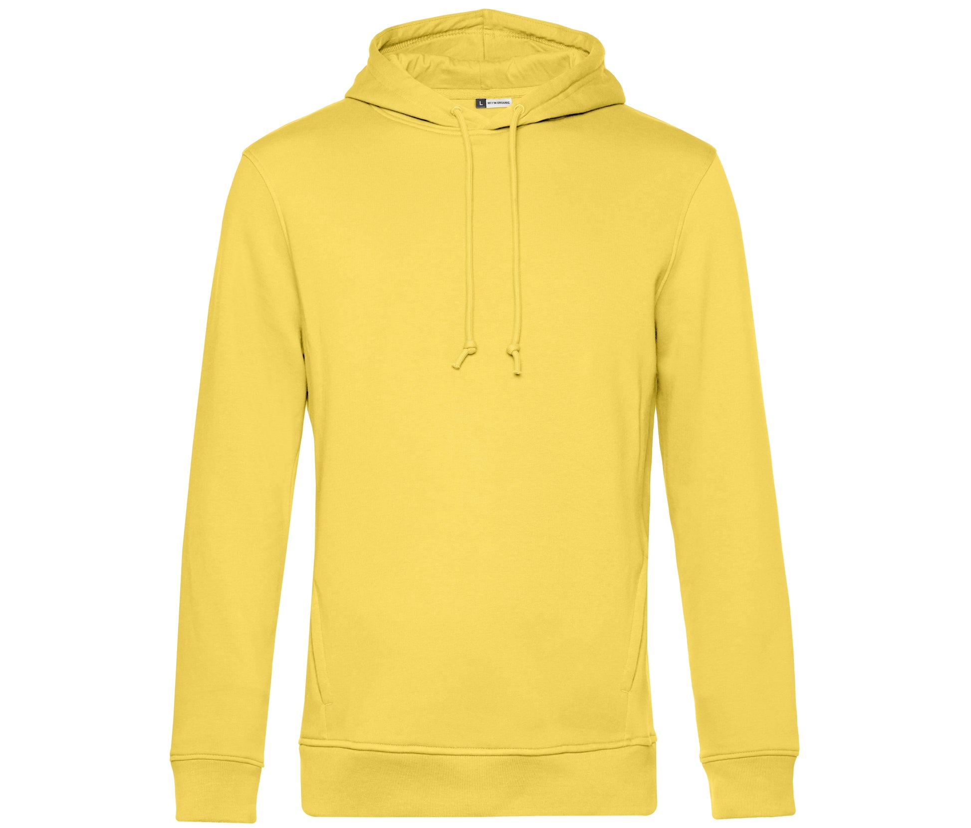 Sweat Capuche Écoresponsable - Yellow Fizz