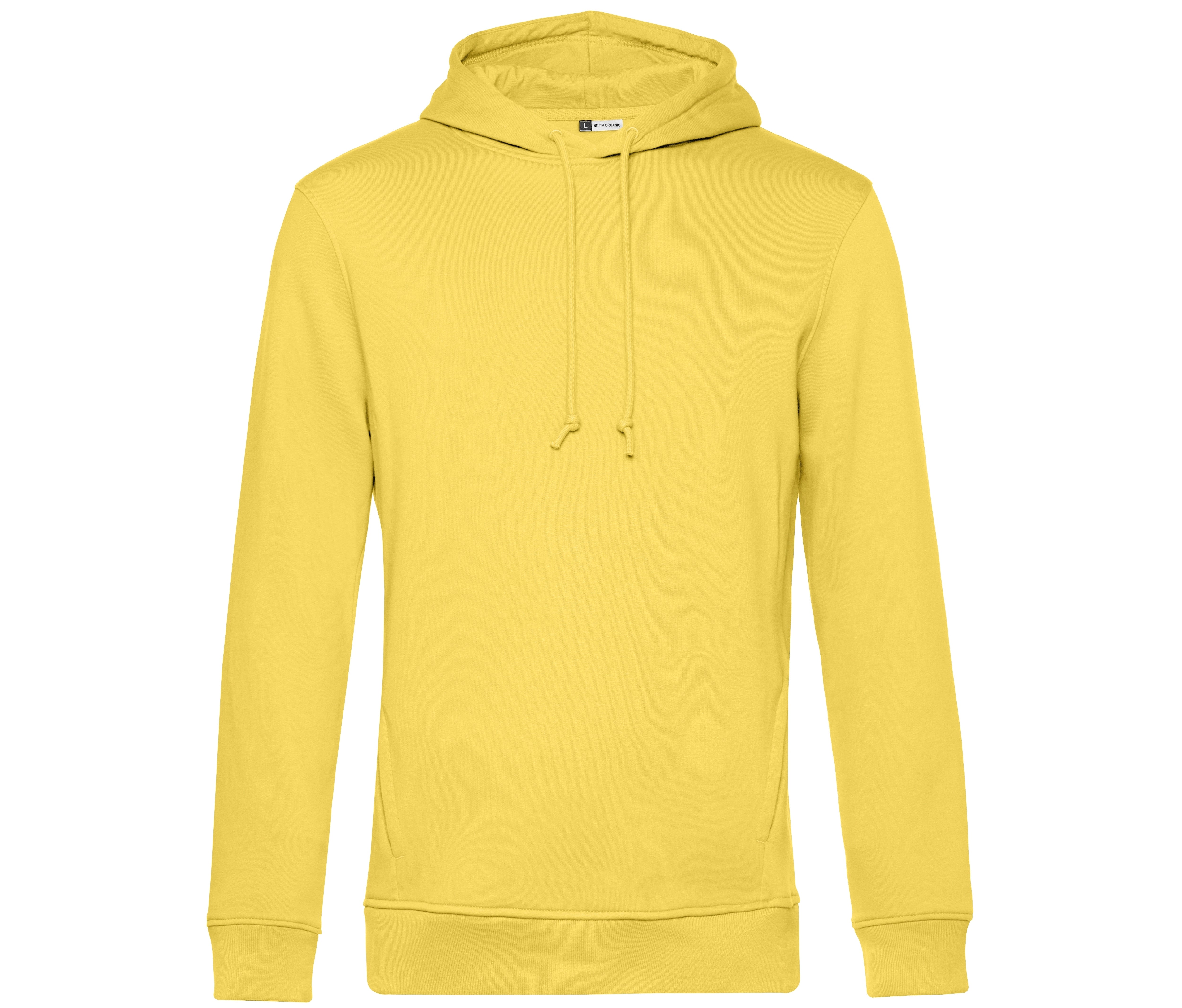Sweat Capuche Écoresponsable - Yellow Fizz