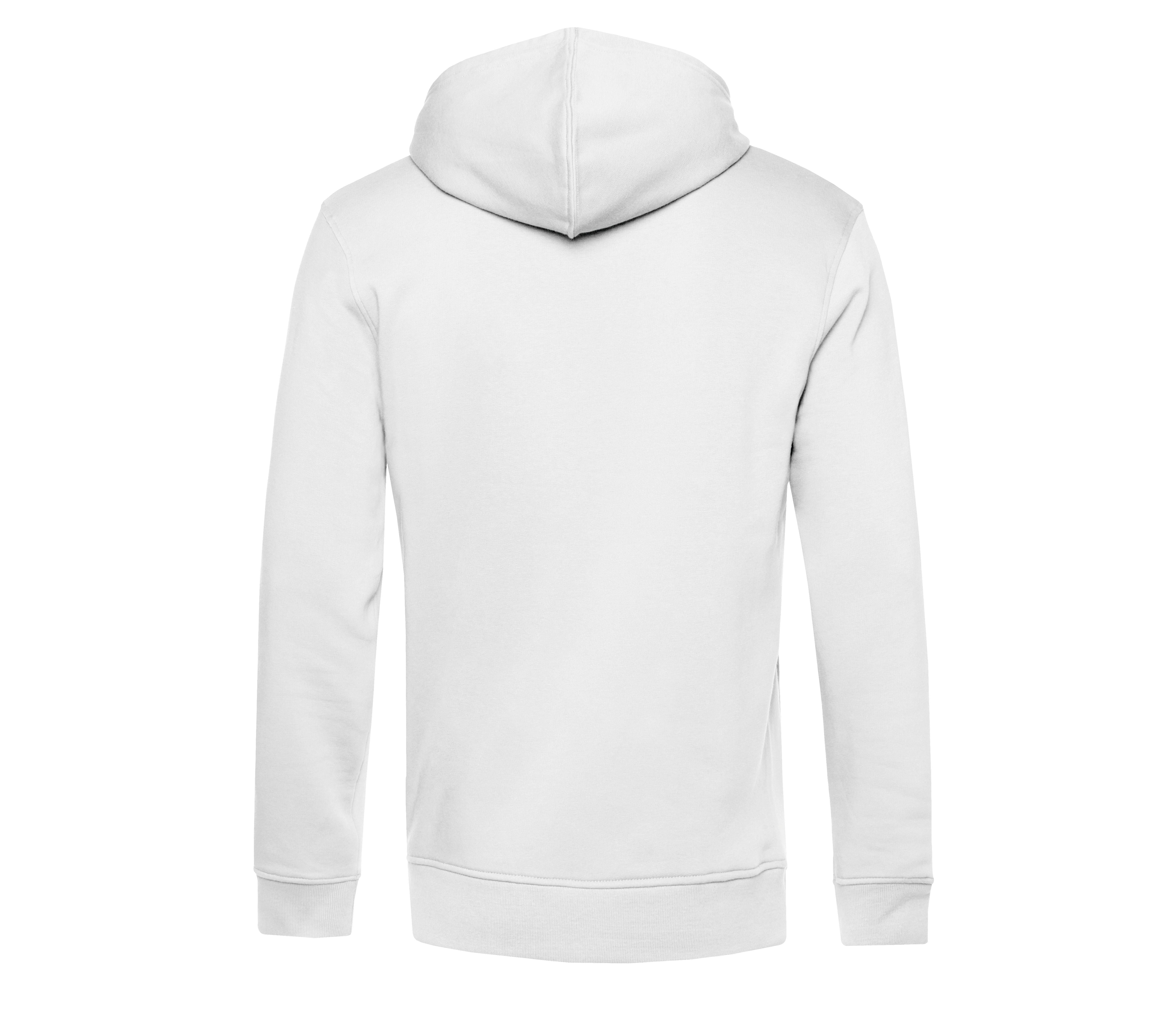 Sweat Capuche Zippé Organique - White