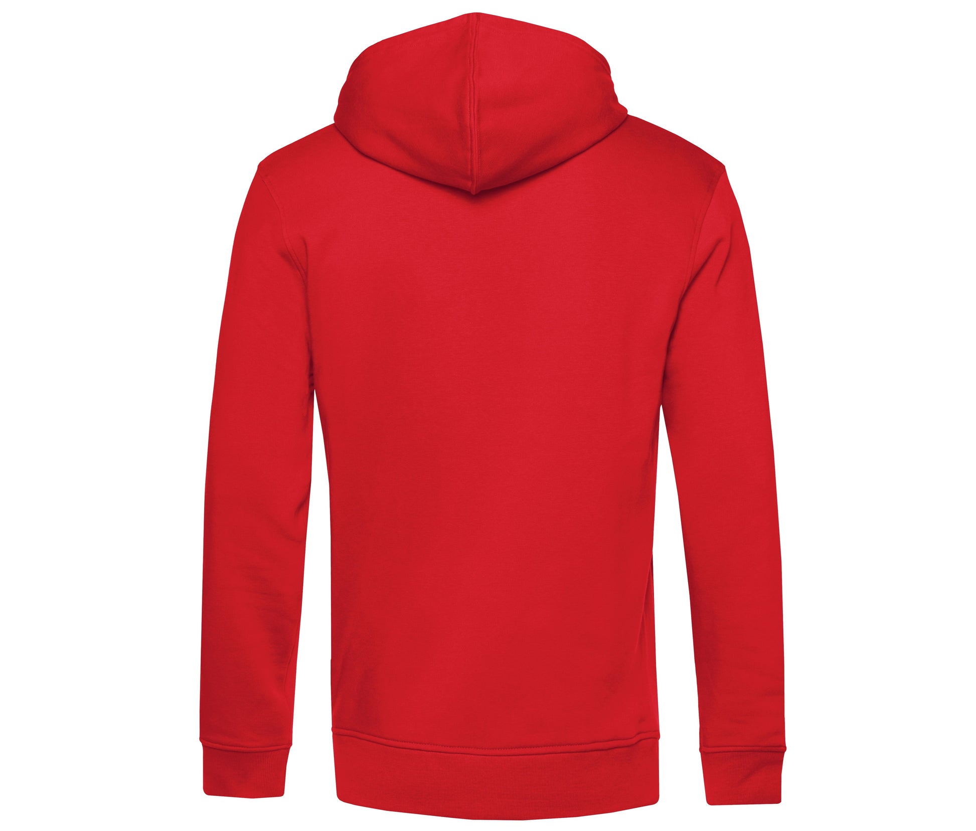 Sweat Capuche Zippé Organique - Red
