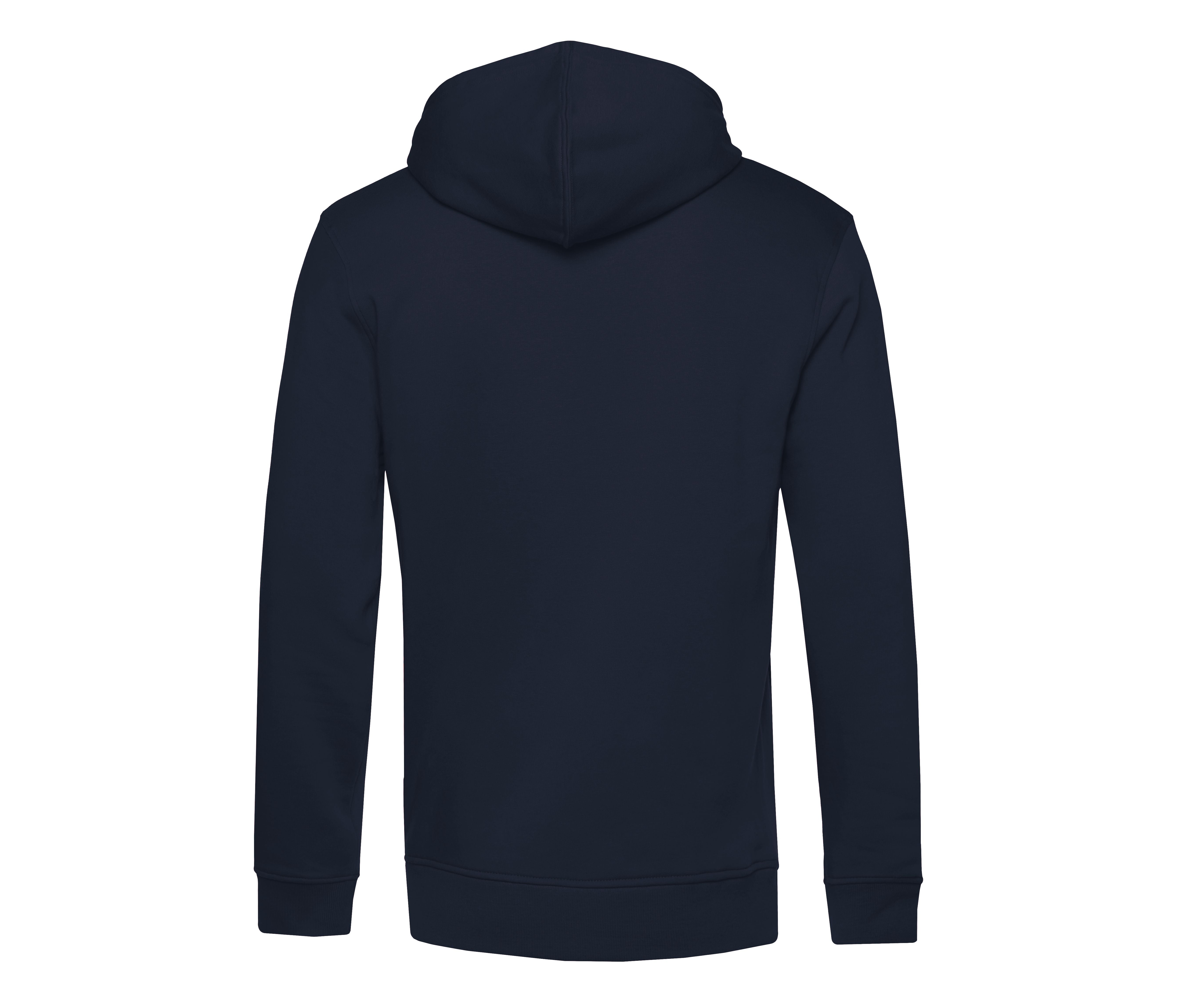 Sweat Capuche Zippé Organique - Navy