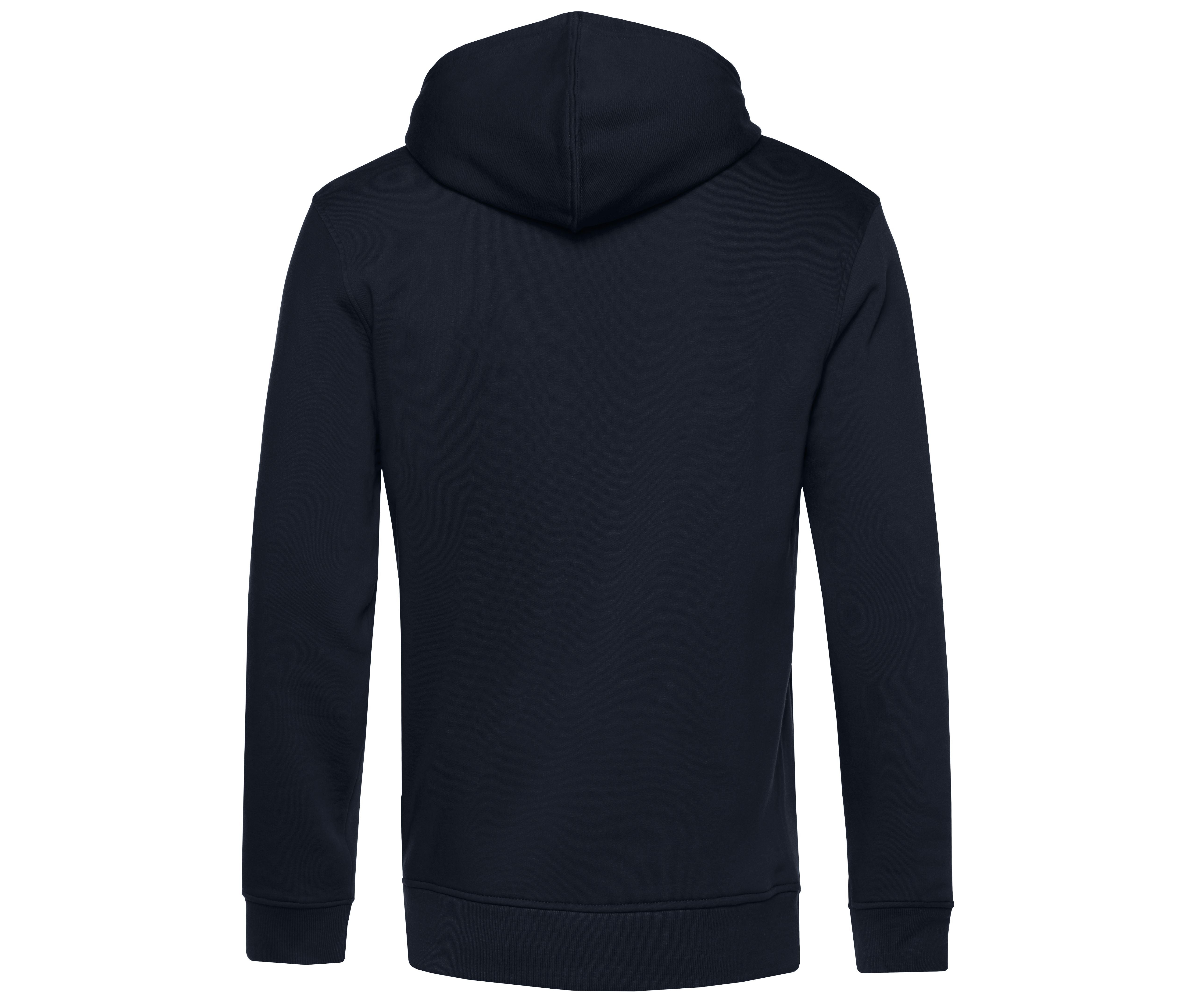 Sweat Capuche Zippé Organique - Navy Blue