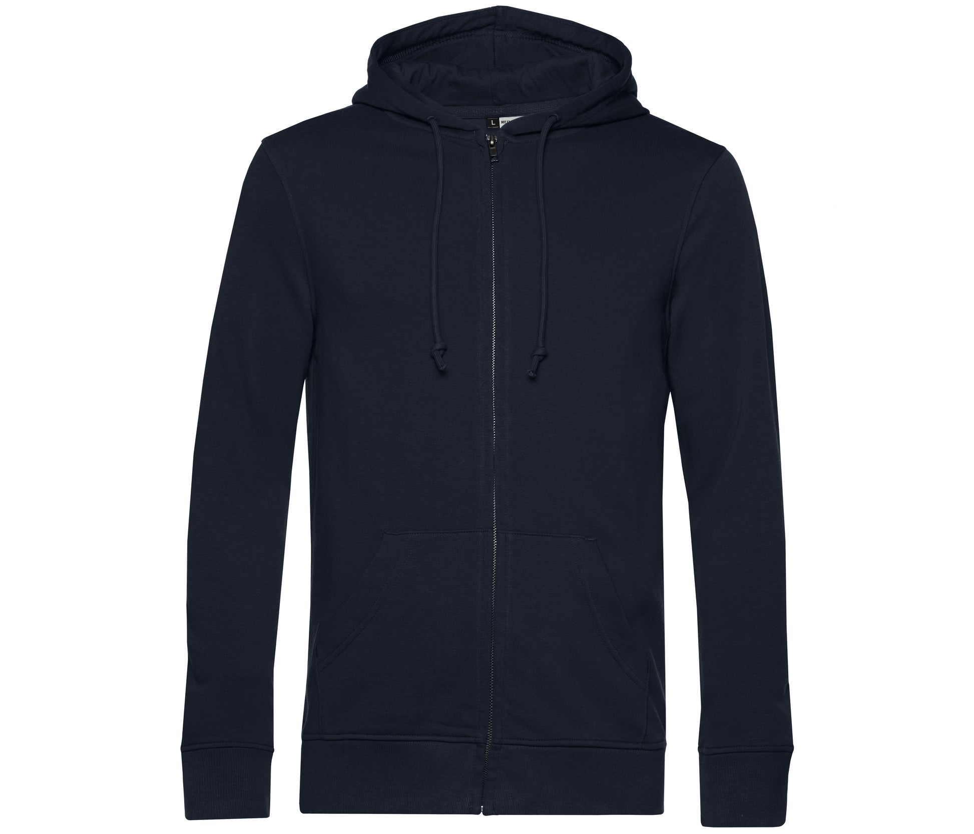 Sweat Capuche Zippé Organique - Navy Blue