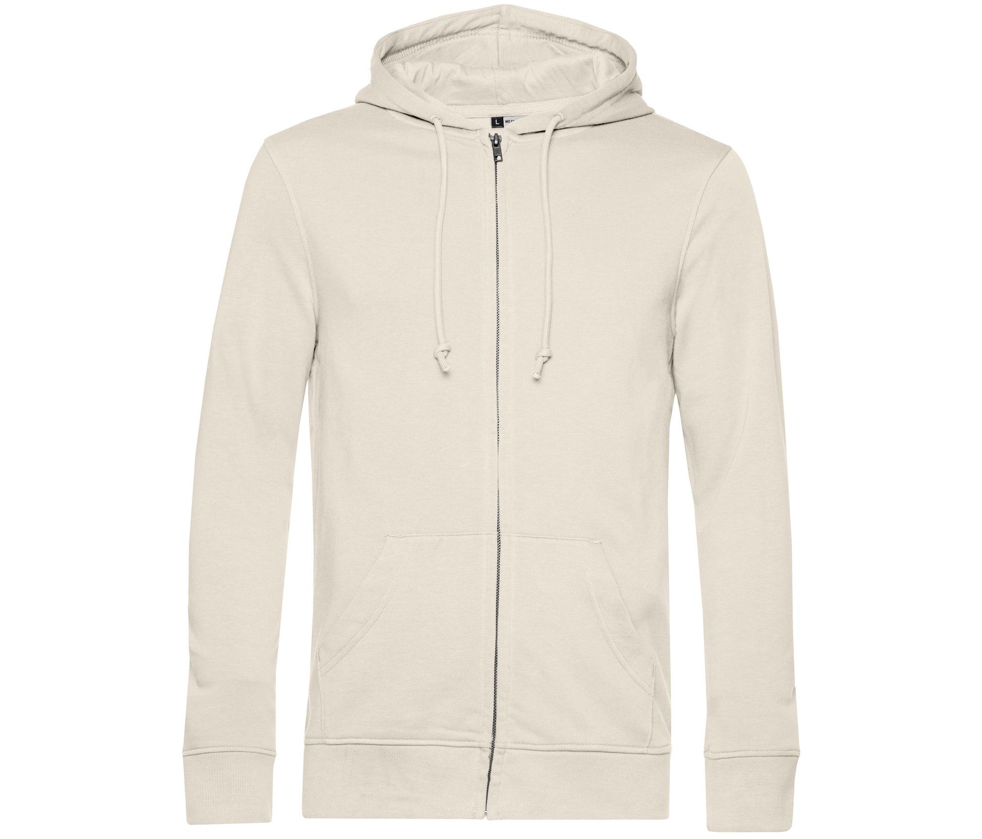 Sweat Capuche Zippé Organique - Off White