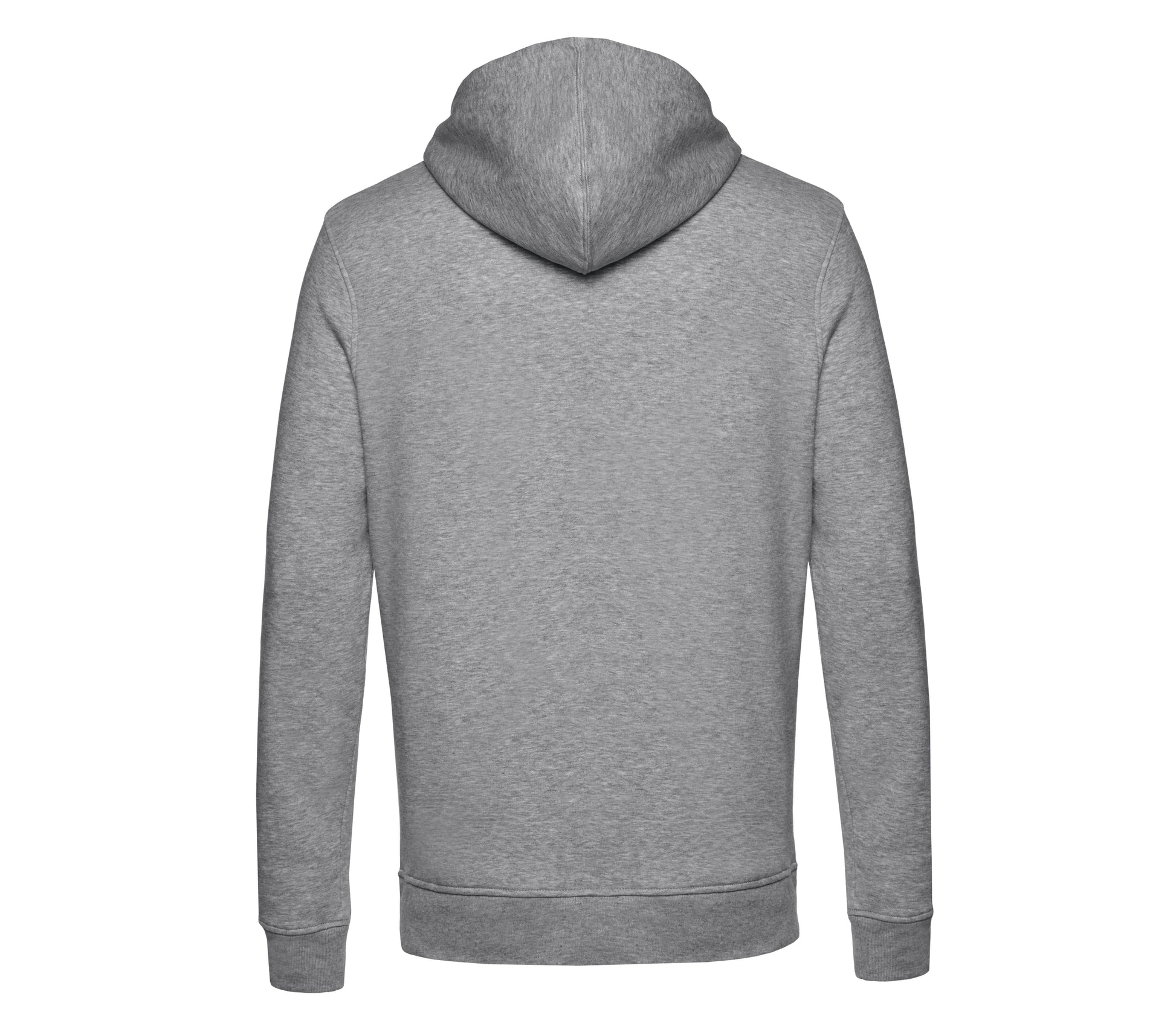 Sweat Capuche Zippé Organique - Heather Grey