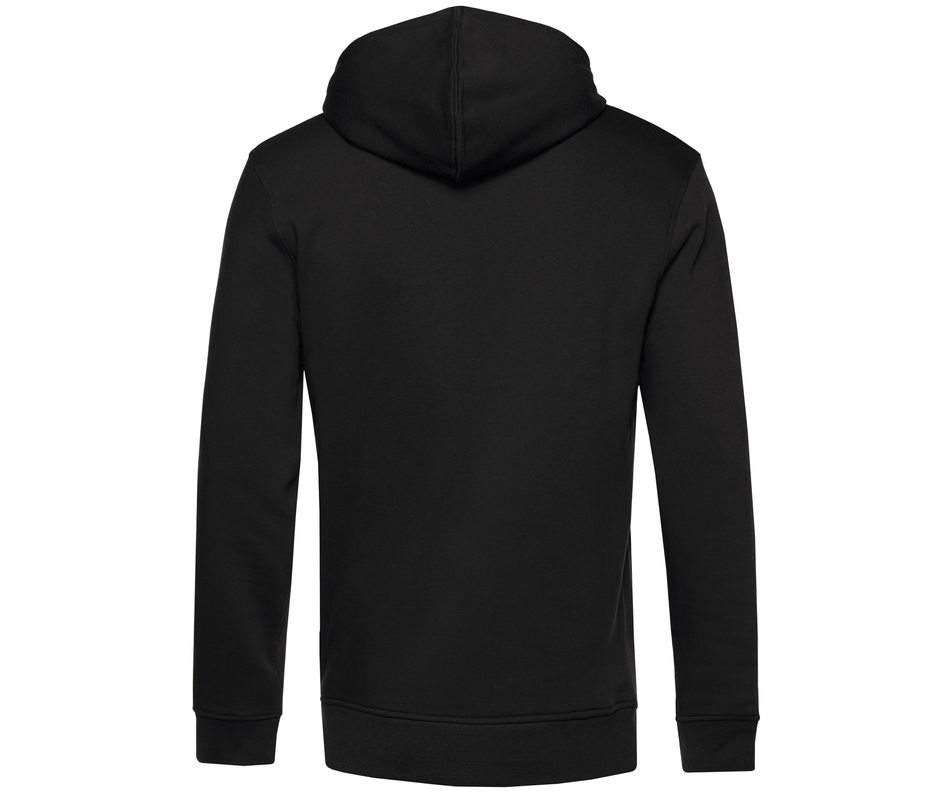 Sweat Capuche Zippé Organique - Black Pure