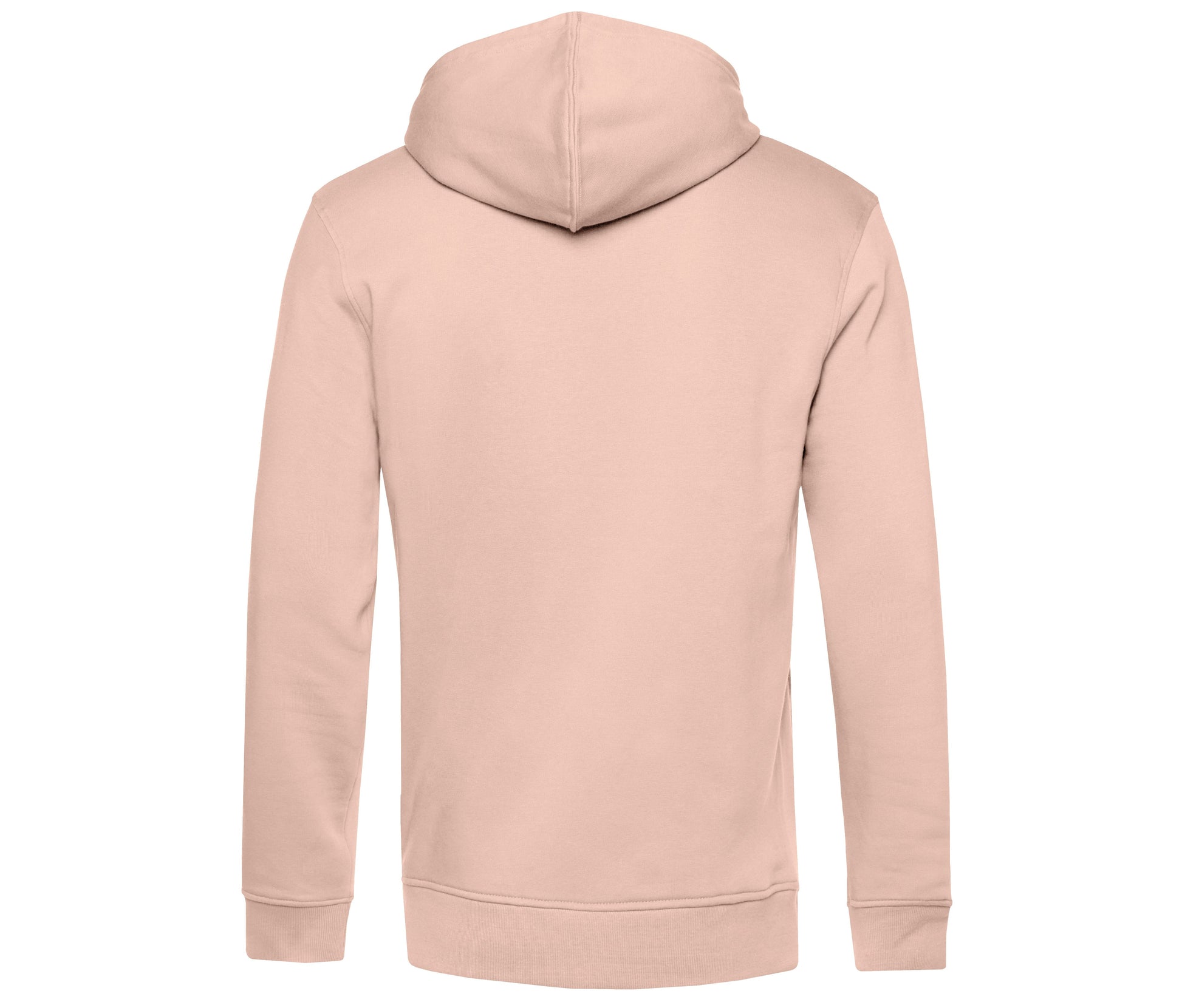 Sweat Capuche Zippé Organique - Soft Rose
