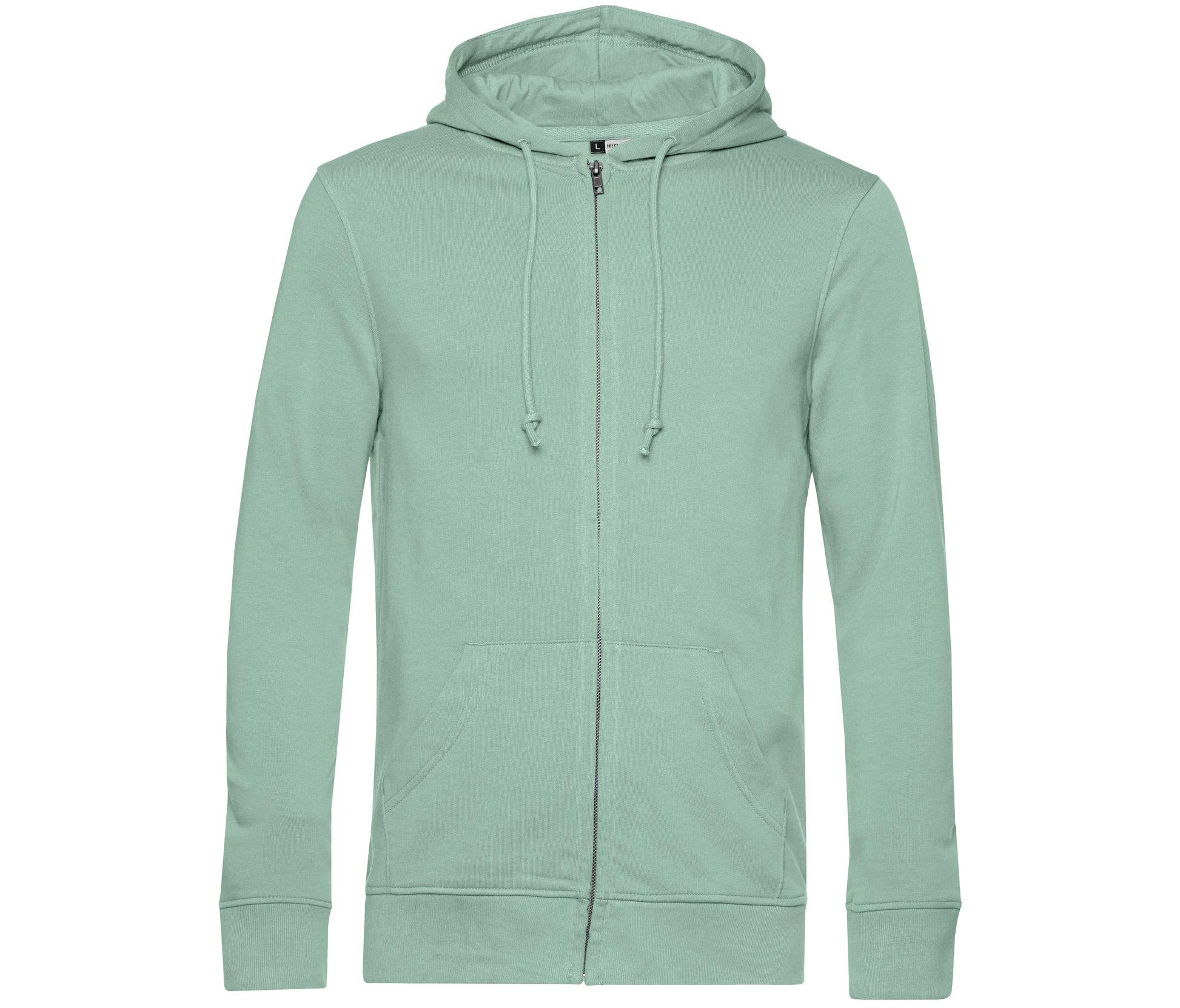 Sweat Capuche Zippé Organique - Sage