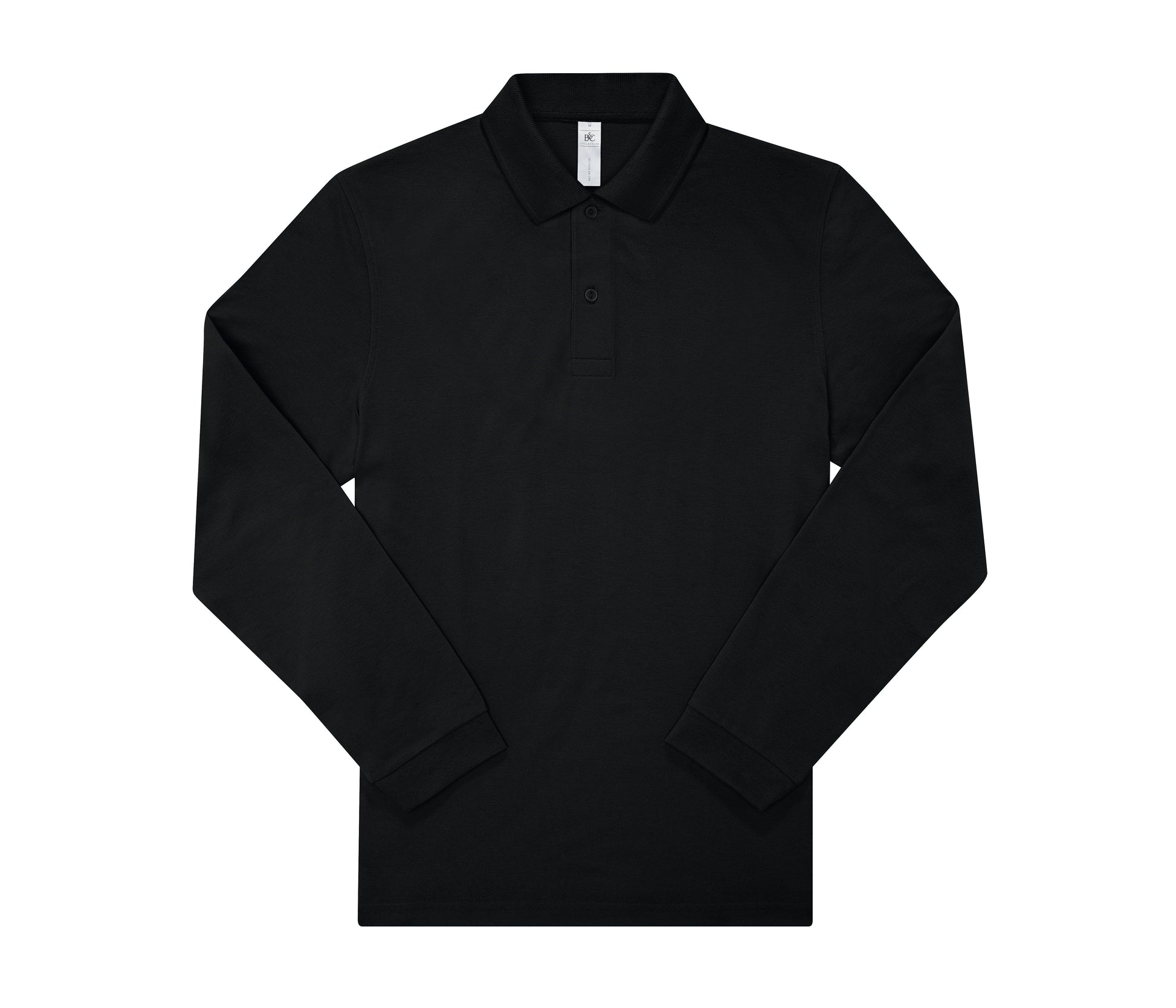 Polo Manches Longues 180 - Black