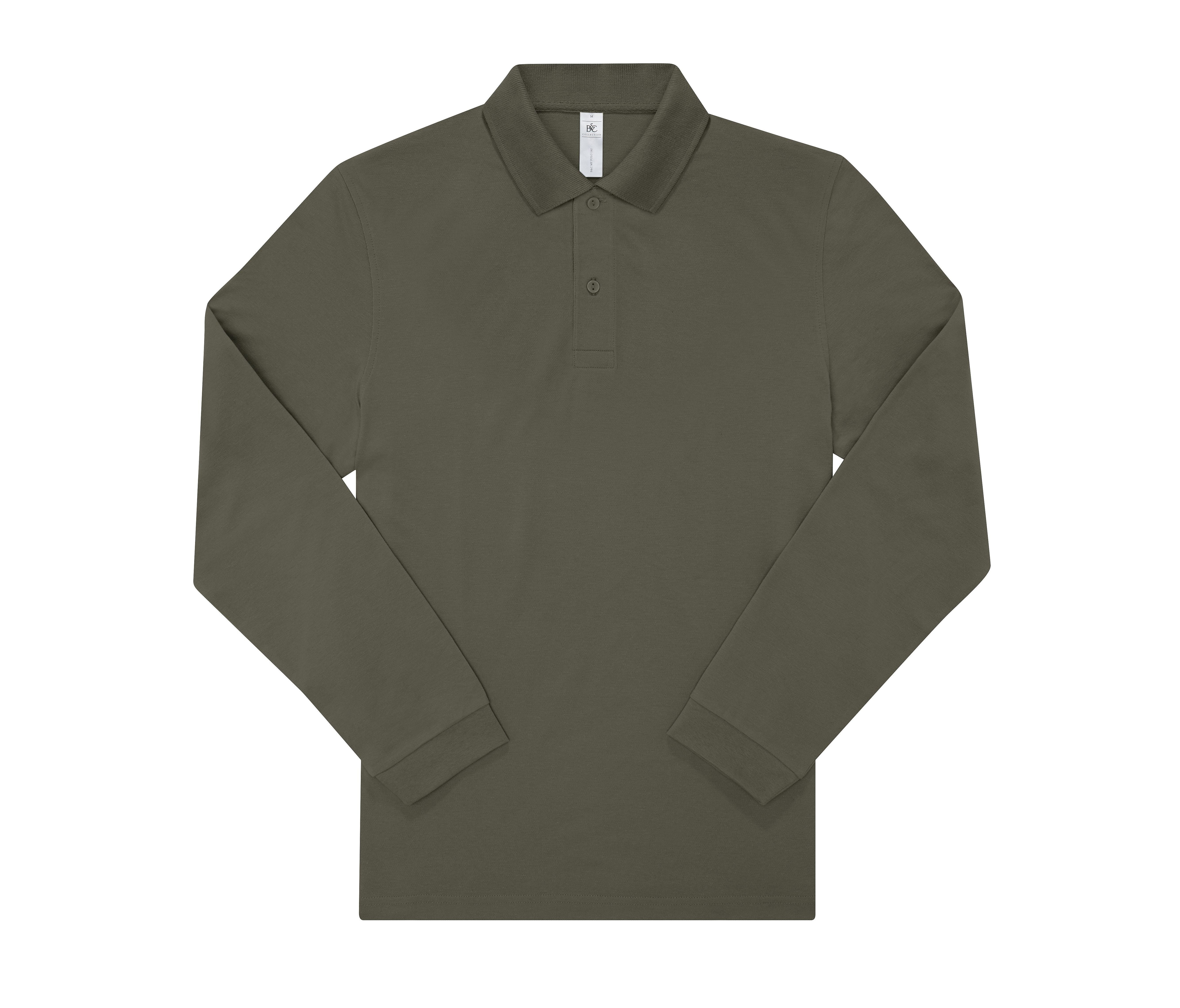 Polo Manches Longues 180 - Camo Green