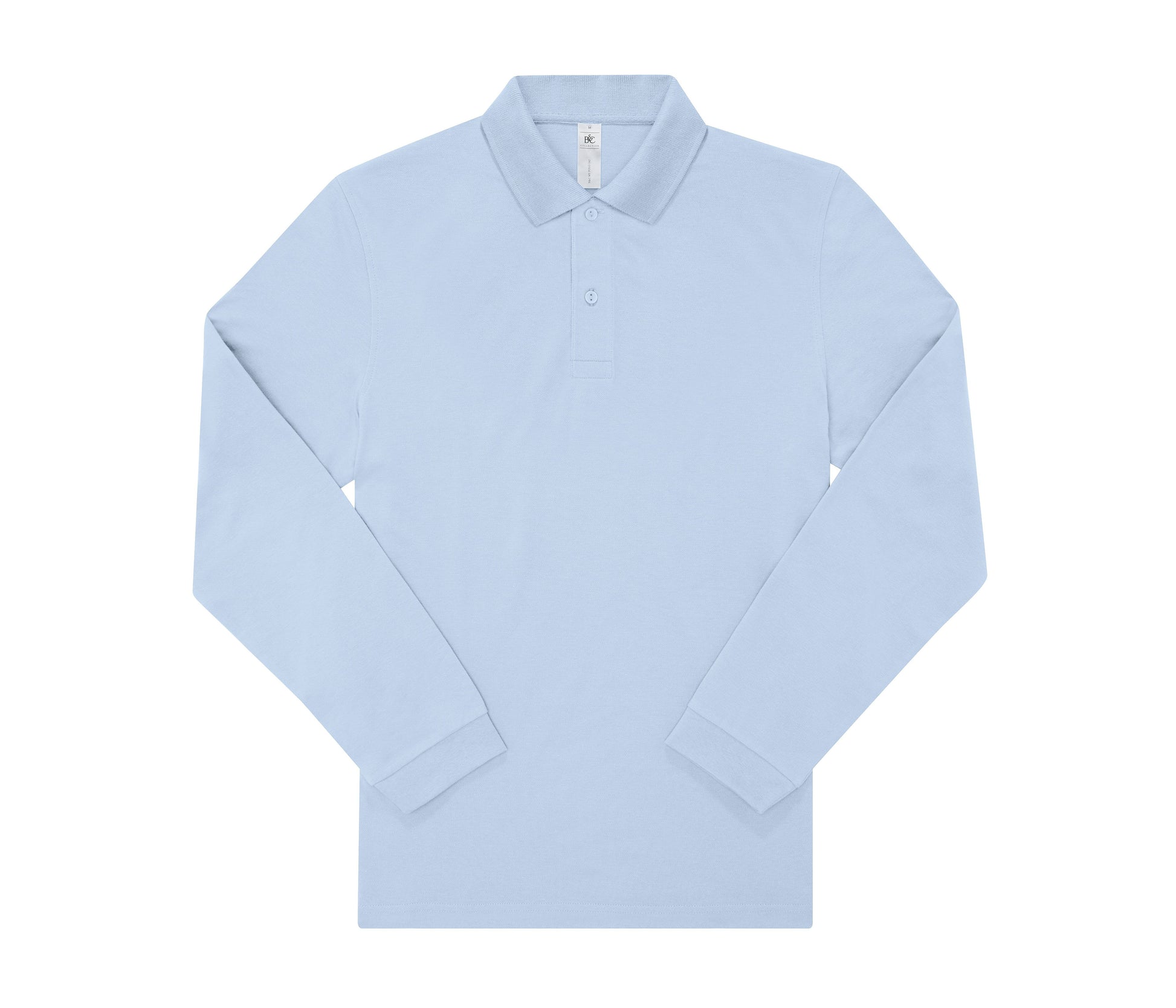 Polo Manches Longues 180 - Blush Blue