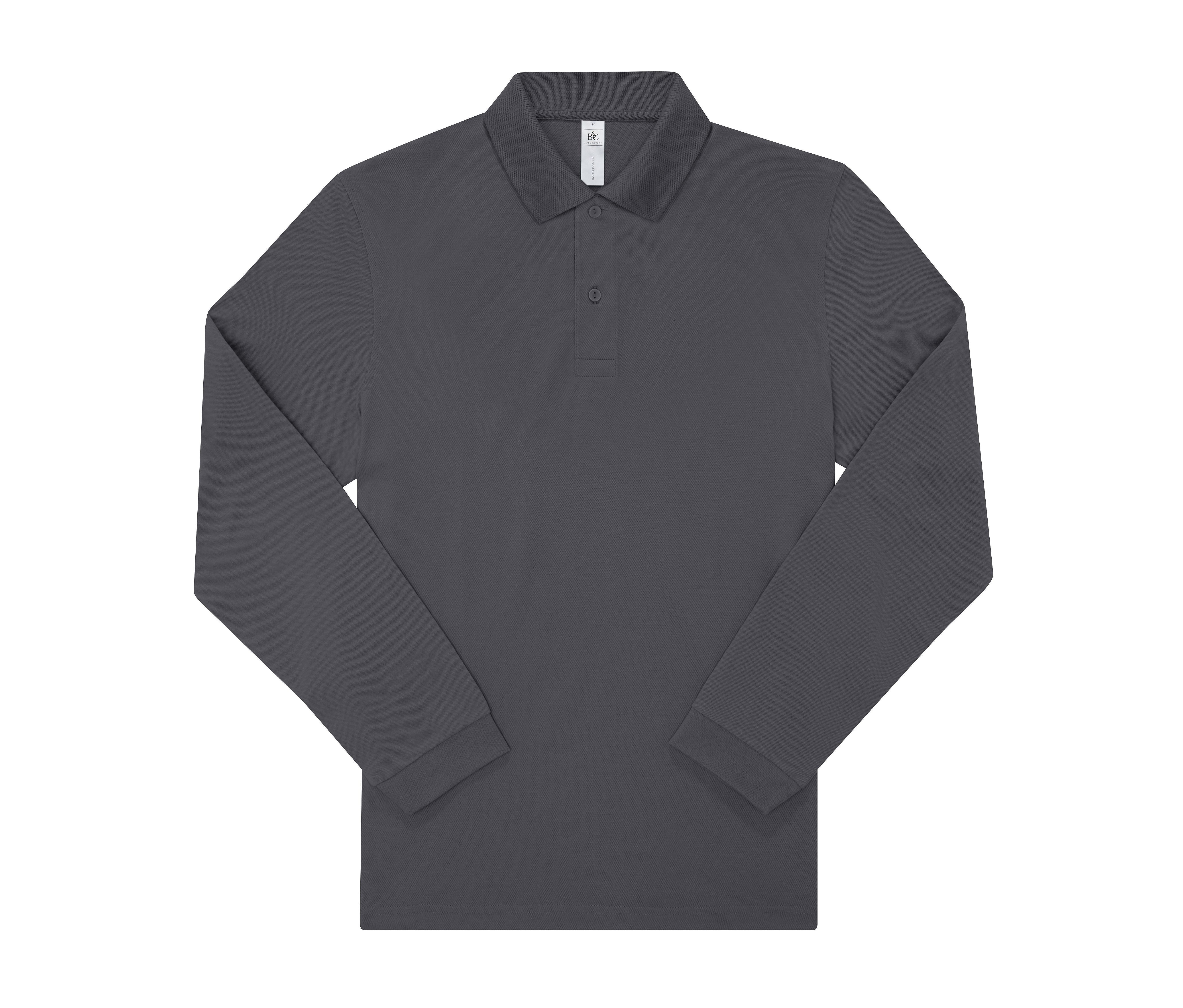 Polo Manches Longues 180 - Dark Grey