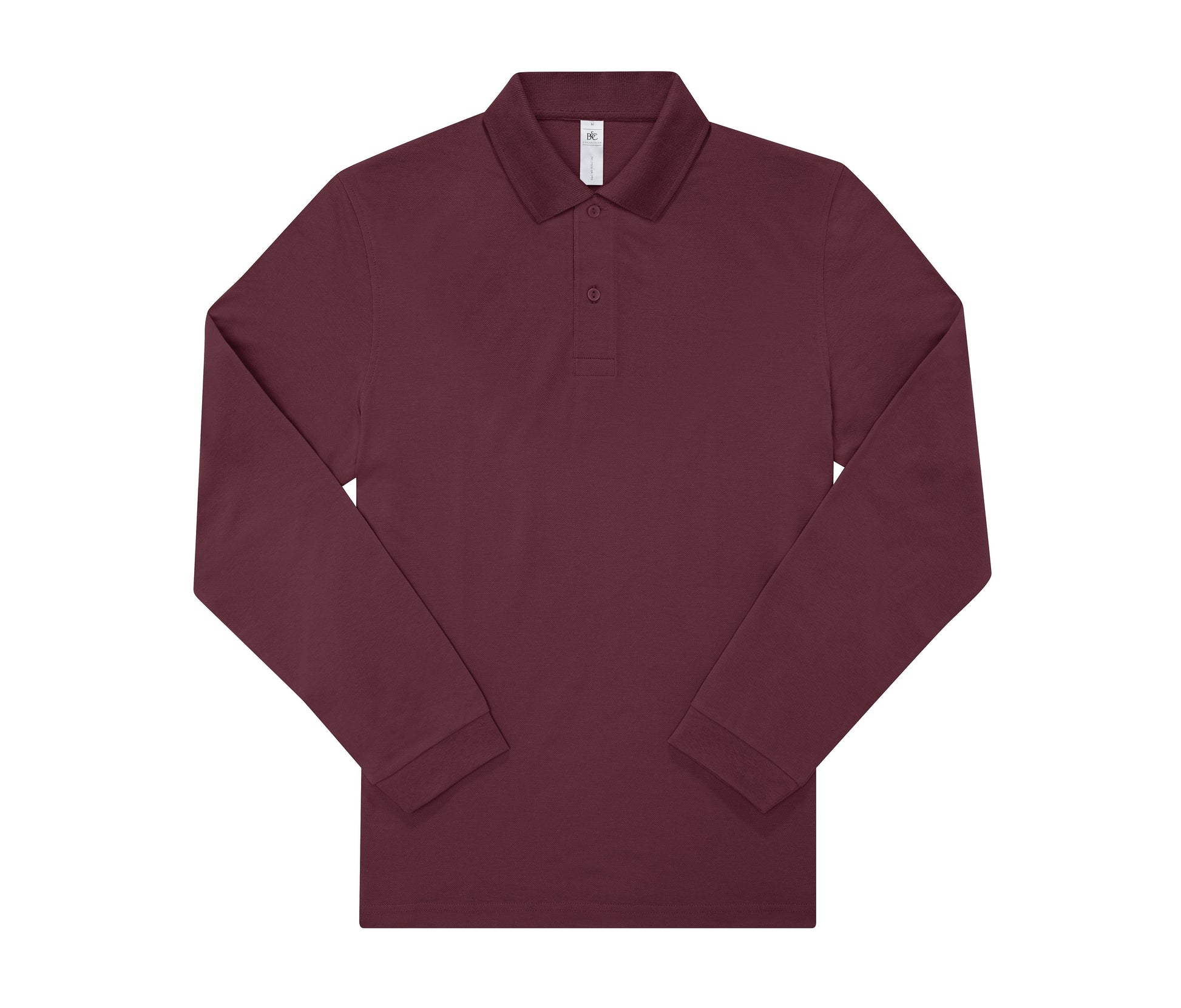 Polo Manches Longues 180 - Burgundy
