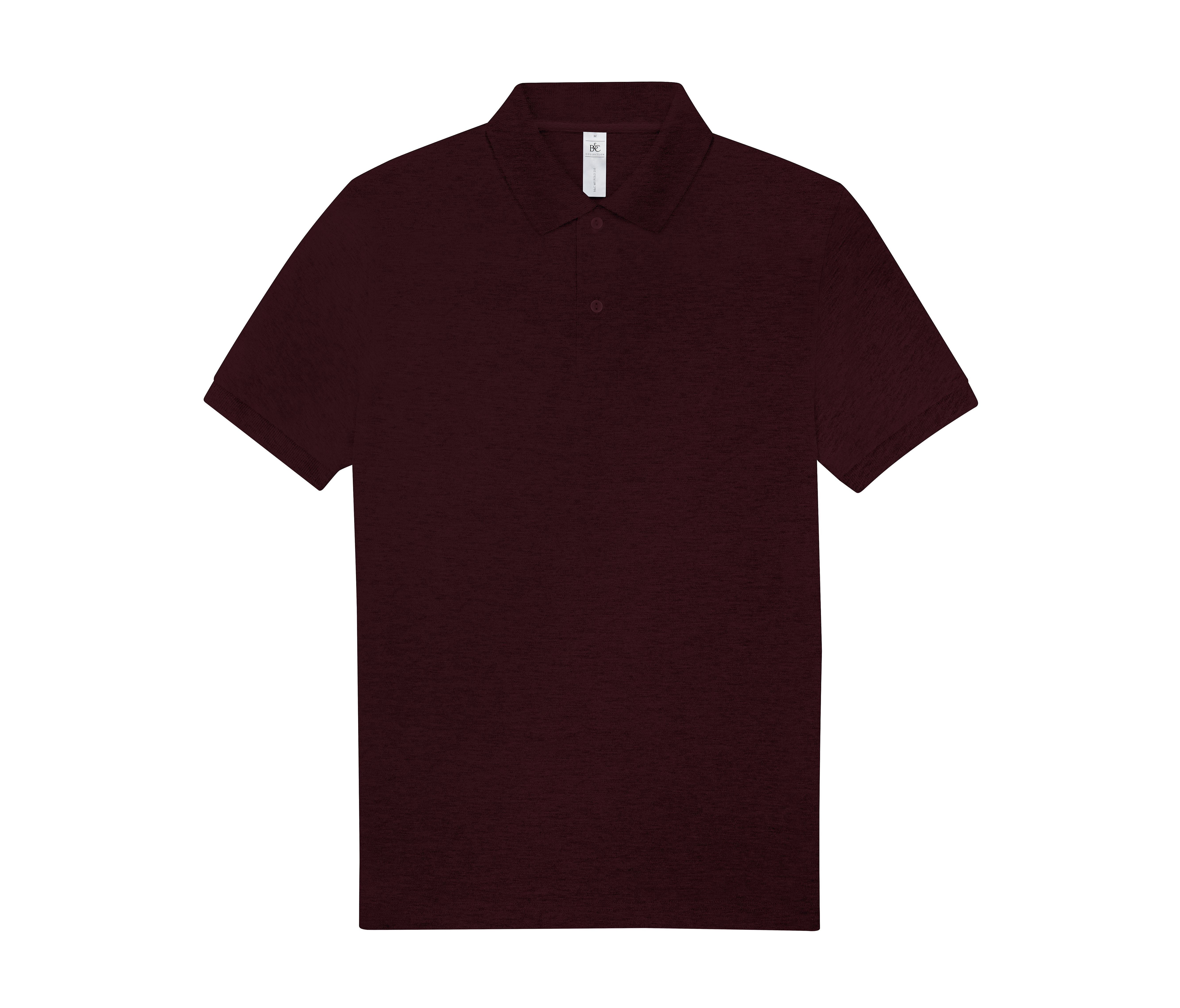 Polo Homme 210 - Heather Burgundy