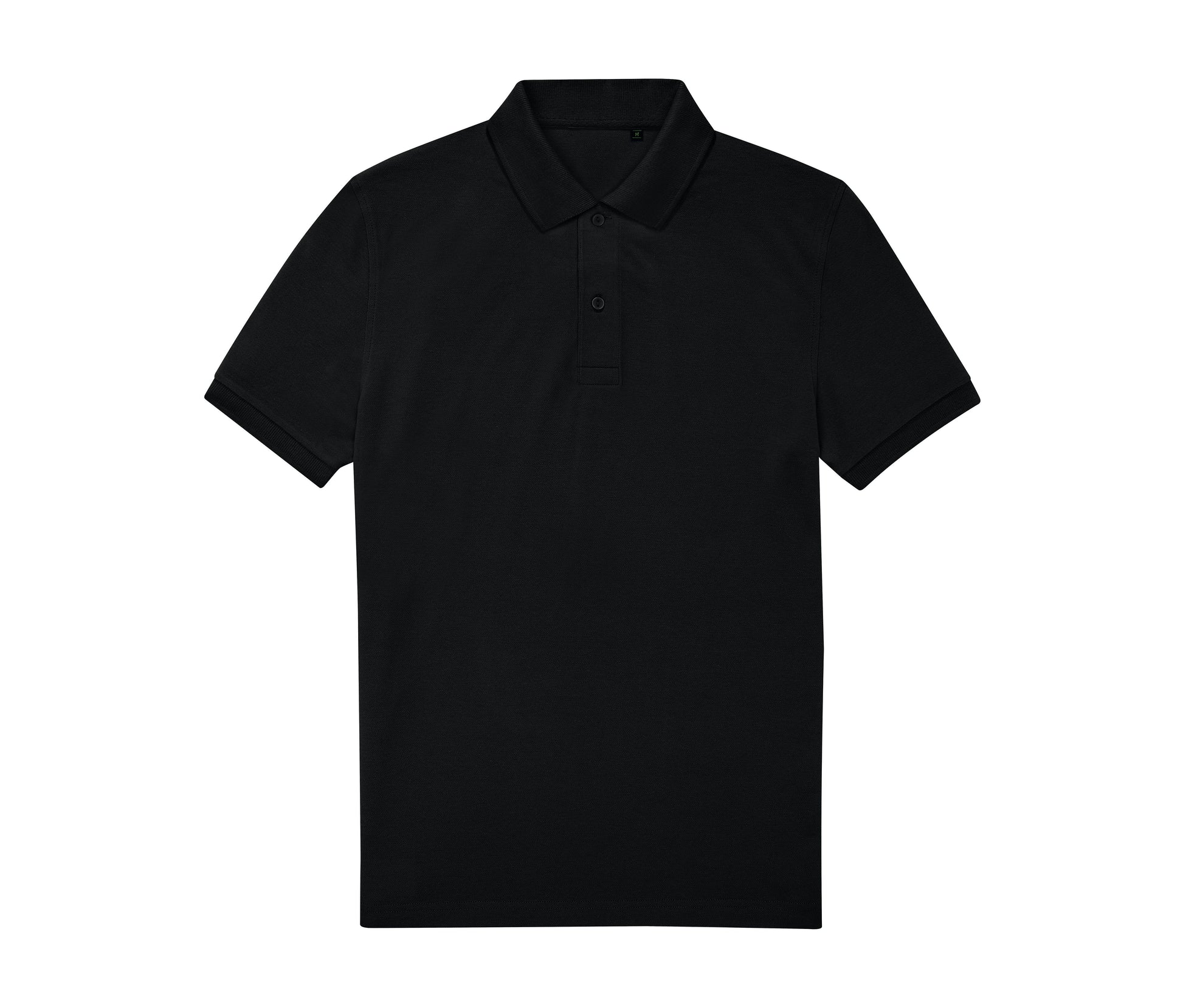 Polo Homme 65/35 en Polyester Recyclé - Black