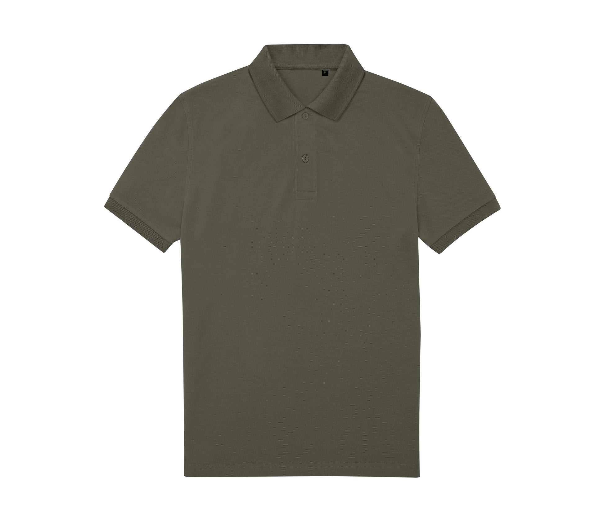 Polo Homme 65/35 en Polyester Recyclé - Camo Green