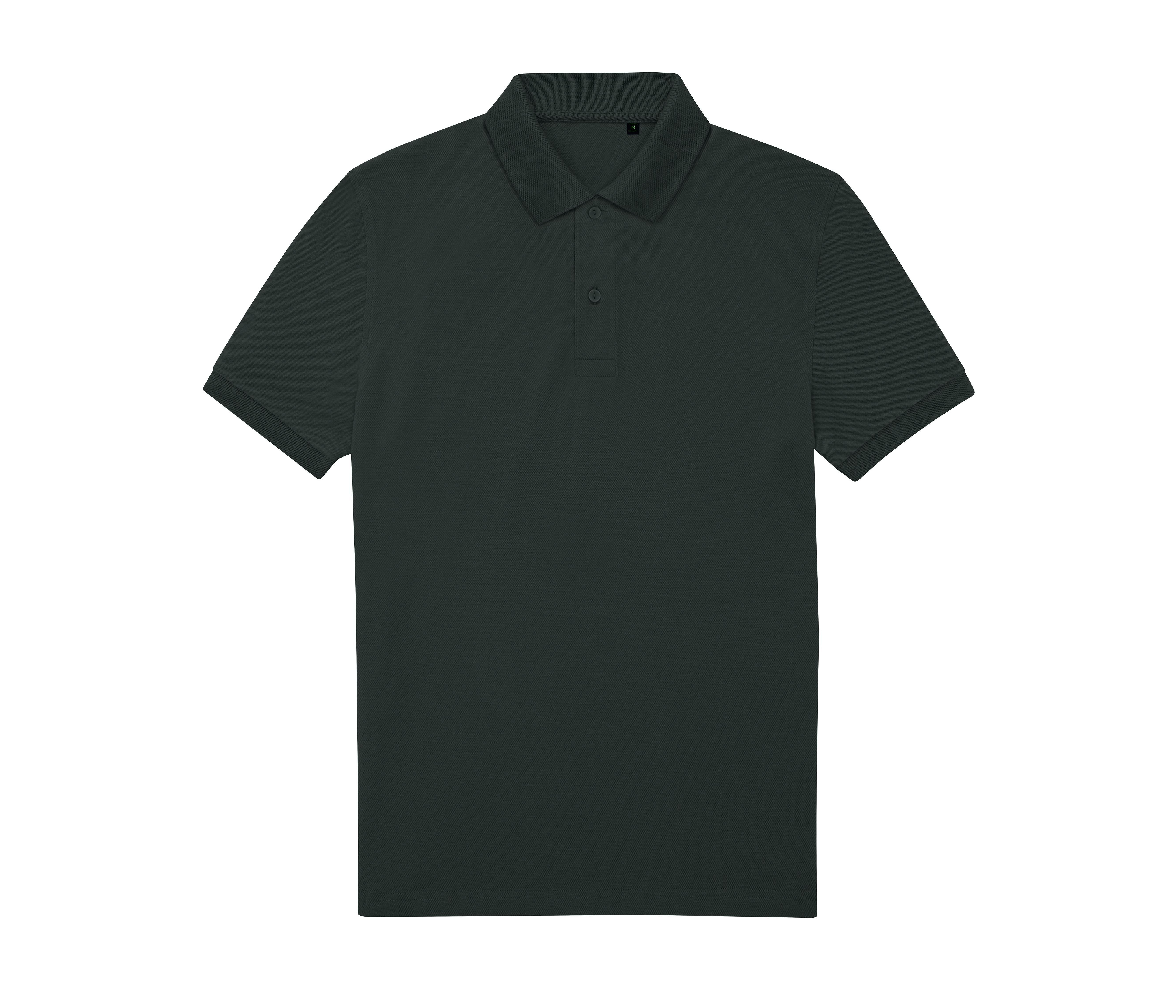 Polo Homme 65/35 en Polyester Recyclé - Dark Forest