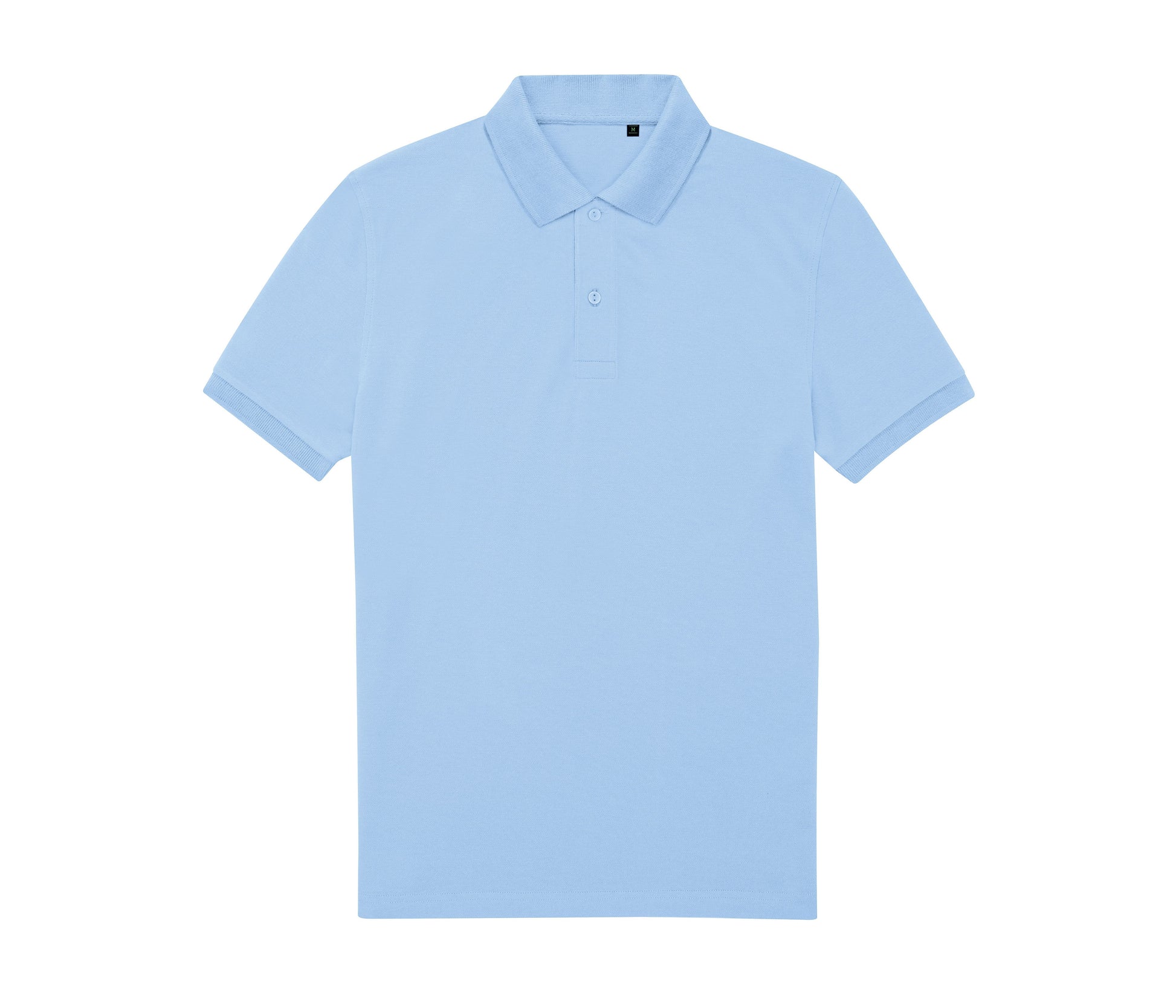 Polo Homme 65/35 en Polyester Recyclé - Lotus Blue