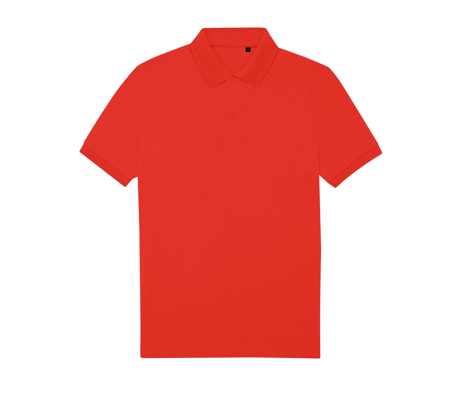 Polo Homme 65/35 en Polyester Recyclé - Pop Tomato