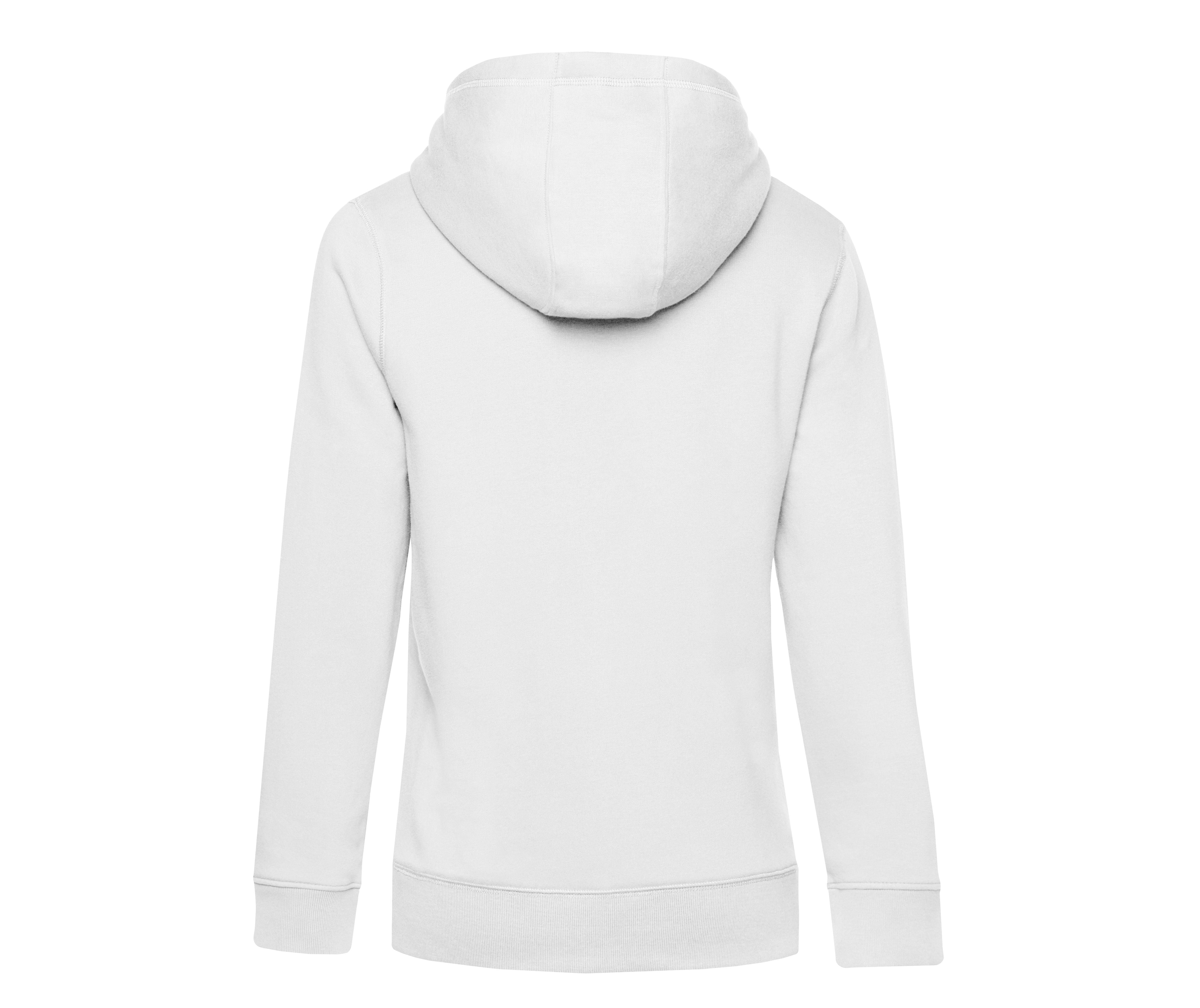 Sweat Capuche Queen - White