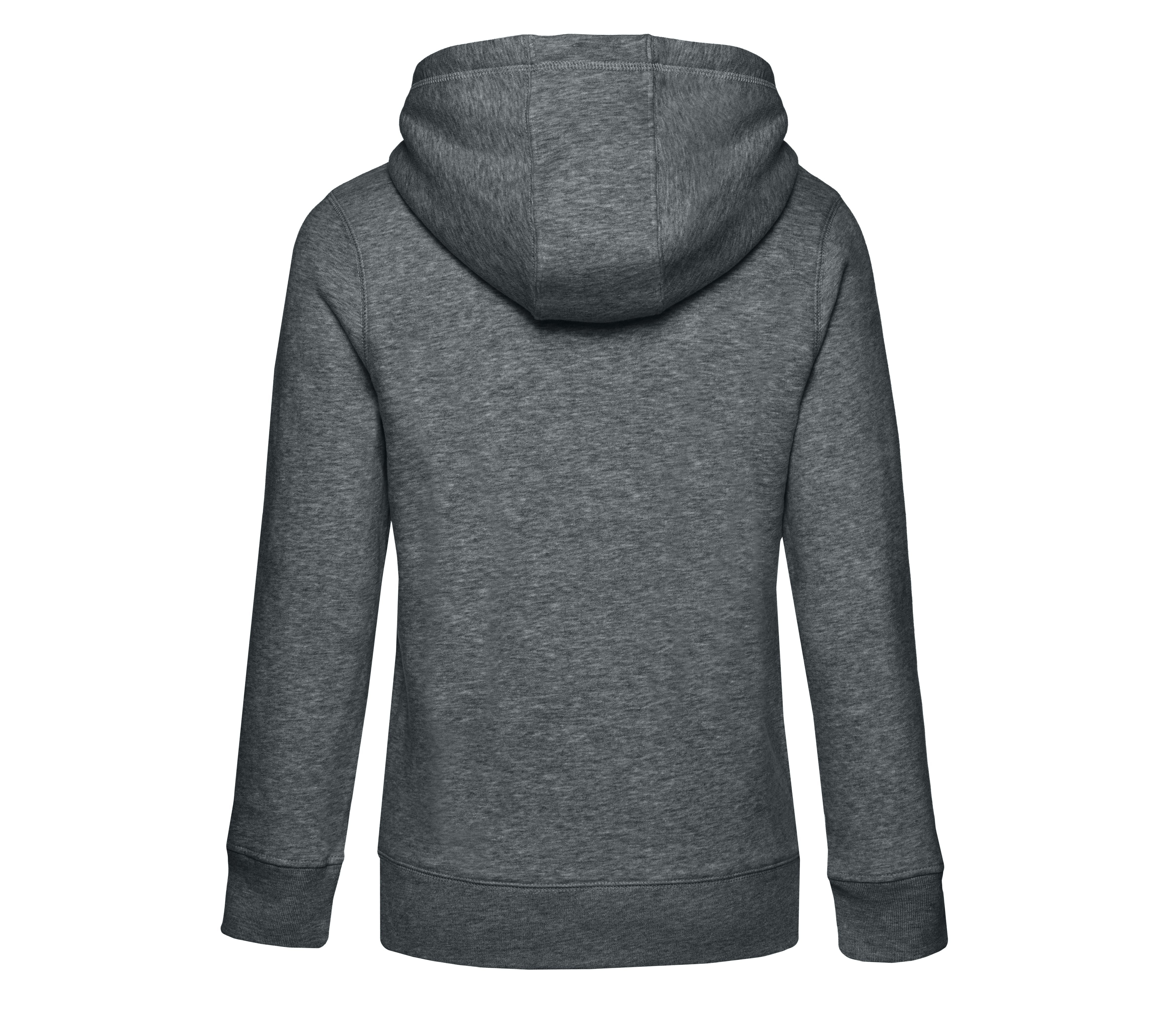 Sweat Capuche Queen - Heather Mid Grey