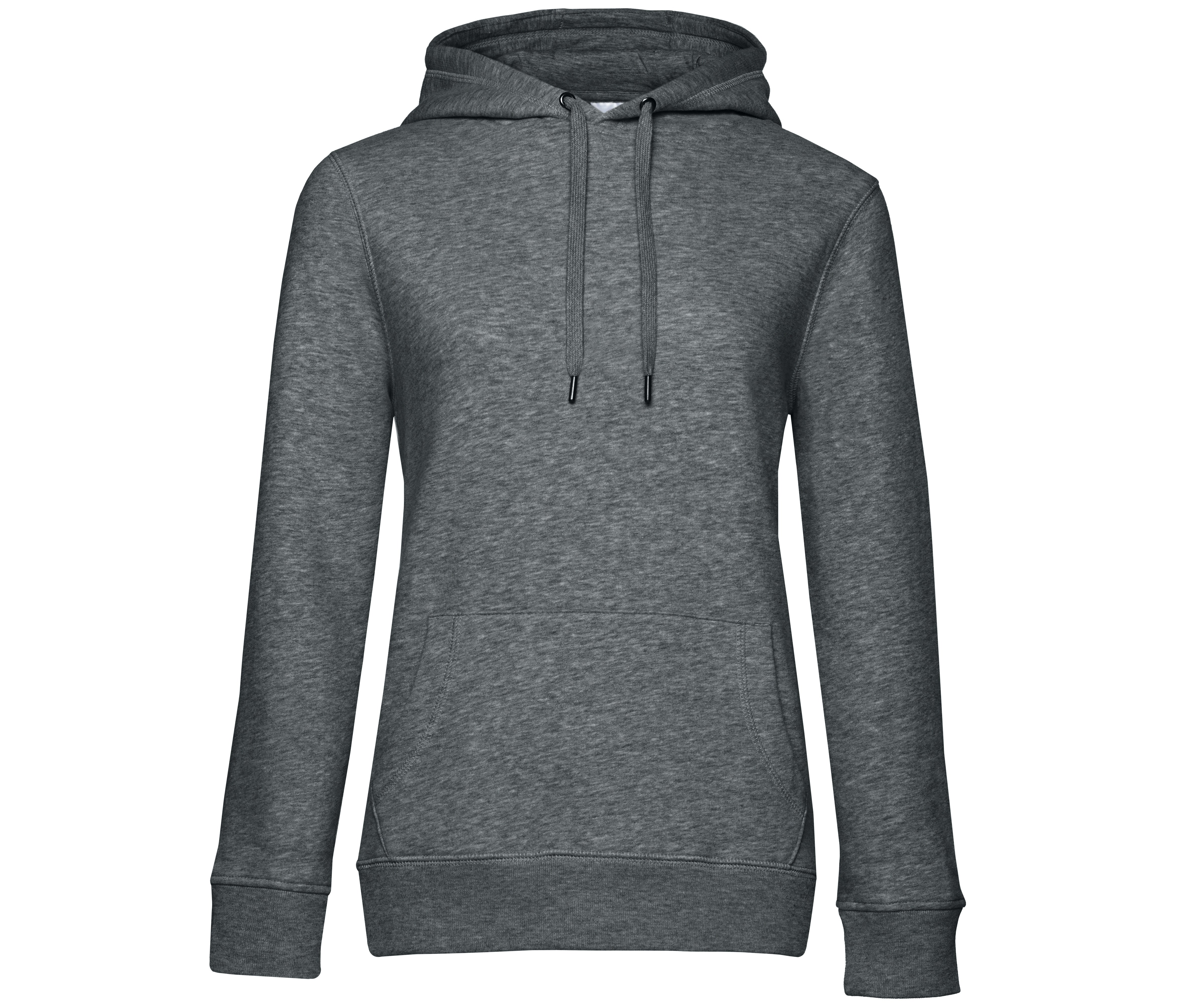 Sweat Capuche Queen - Heather Mid Grey