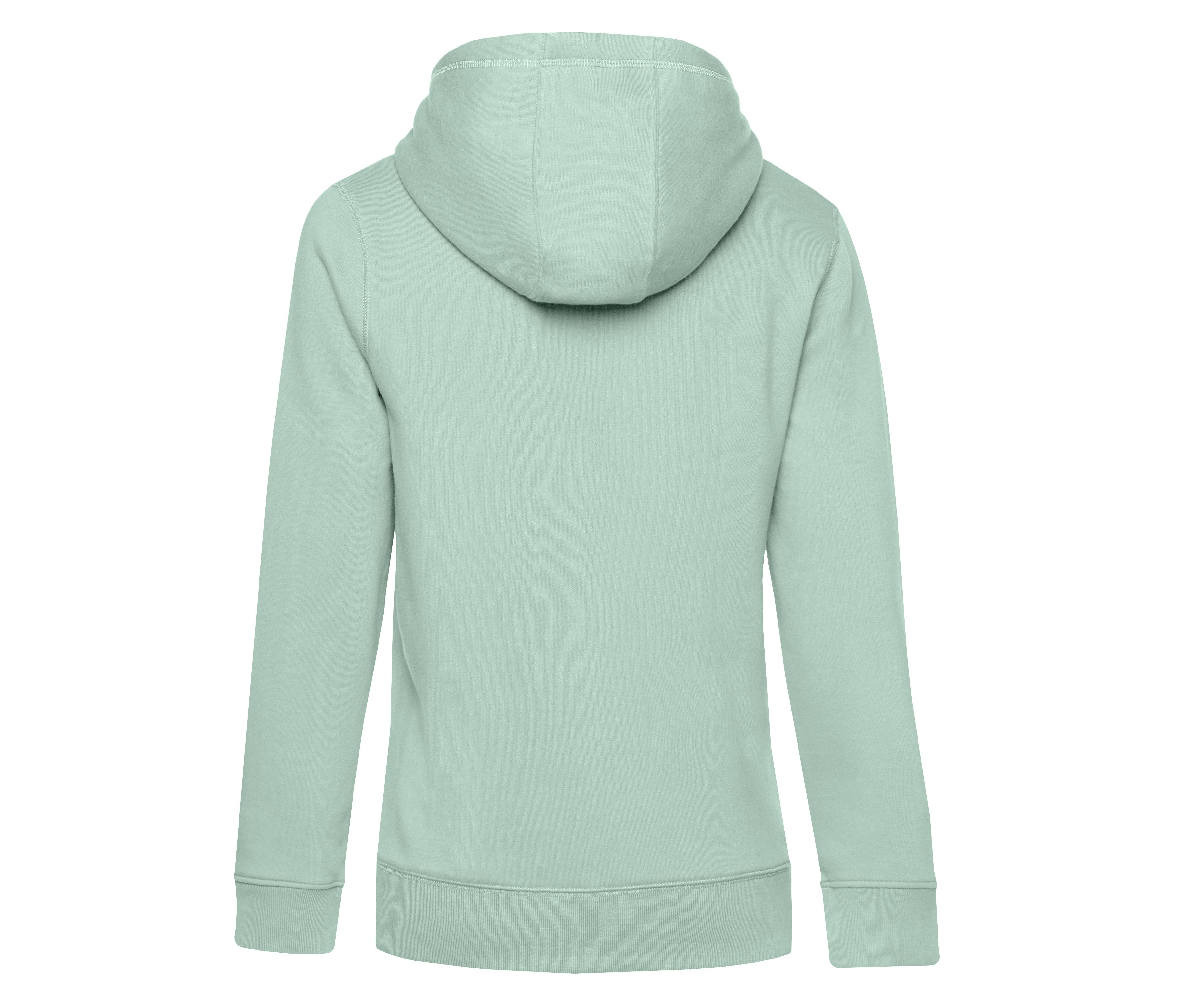 Sweat Capuche Queen - Aqua Green